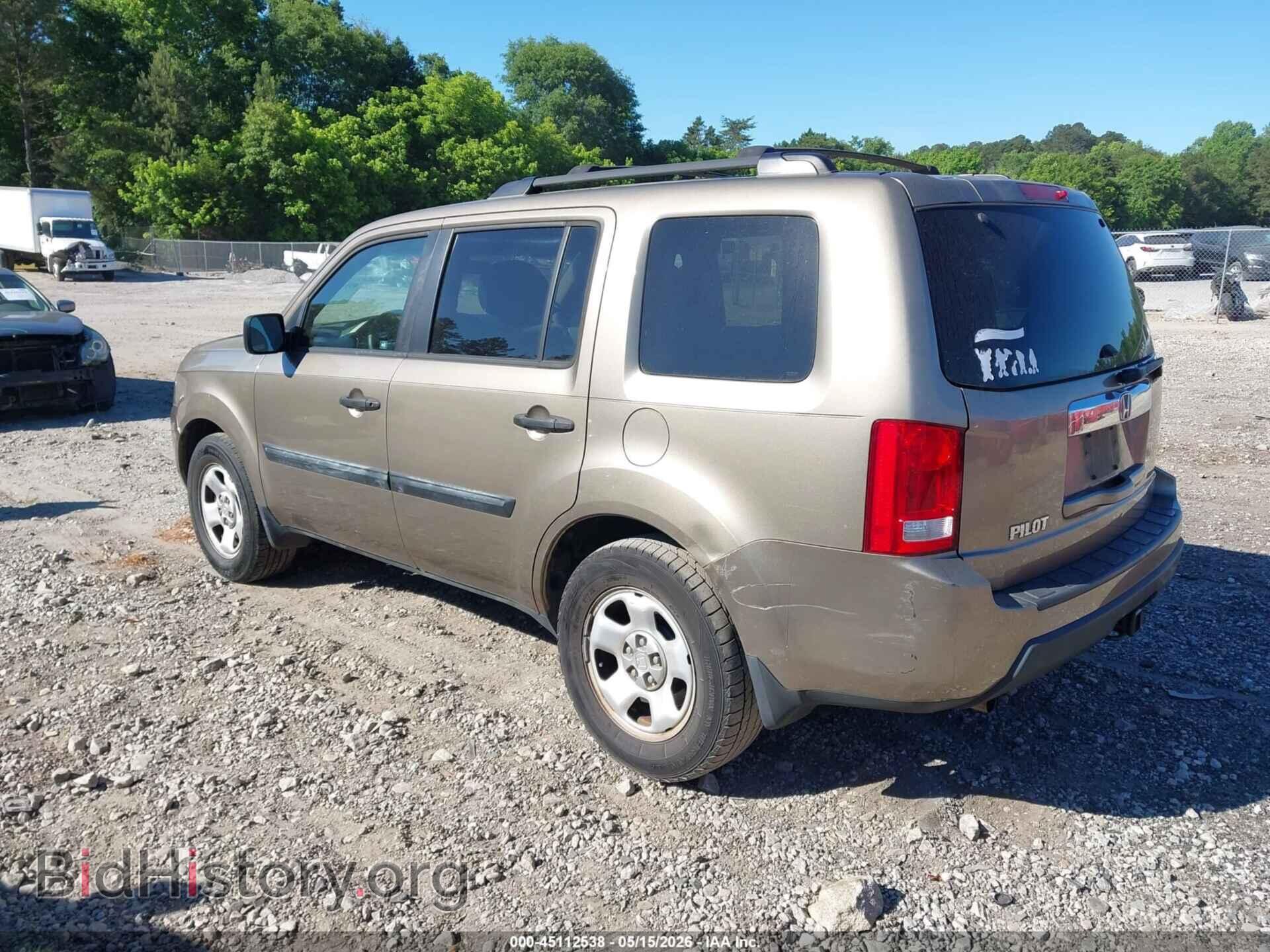 2011 HONDA PILOT - VIN: 5FNYF3H25BB024257 - Фото 3