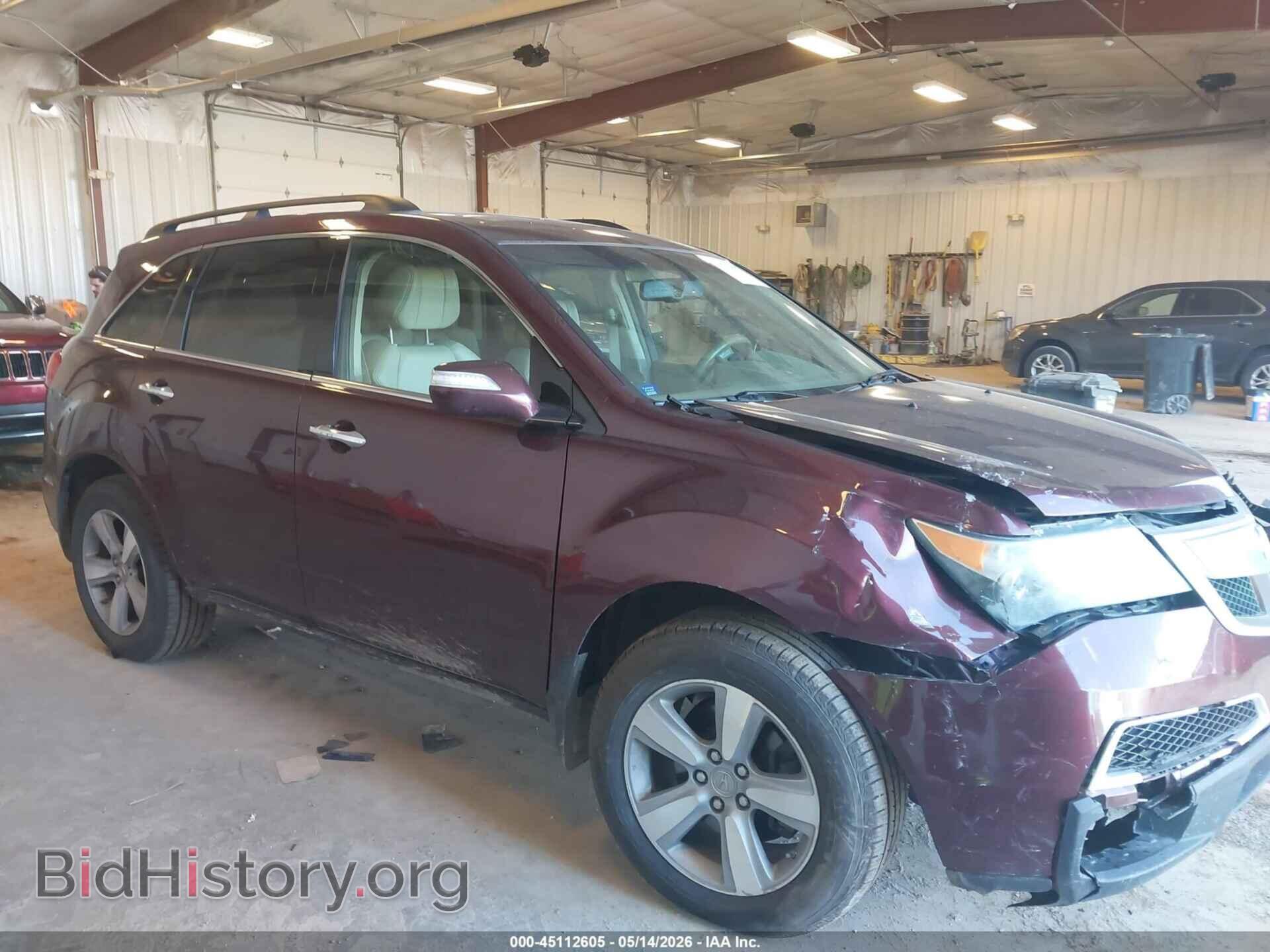 Photo 2HNYD2H35CH512459 - ACURA MDX 2012