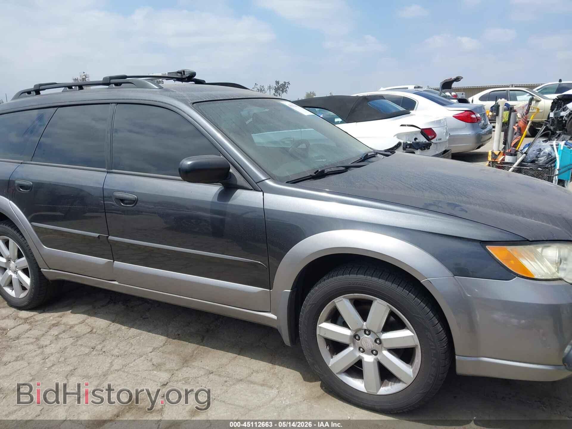 2009 SUBARU OUTBACK - VIN: 4S4BP61C997337654 - Фото 6
