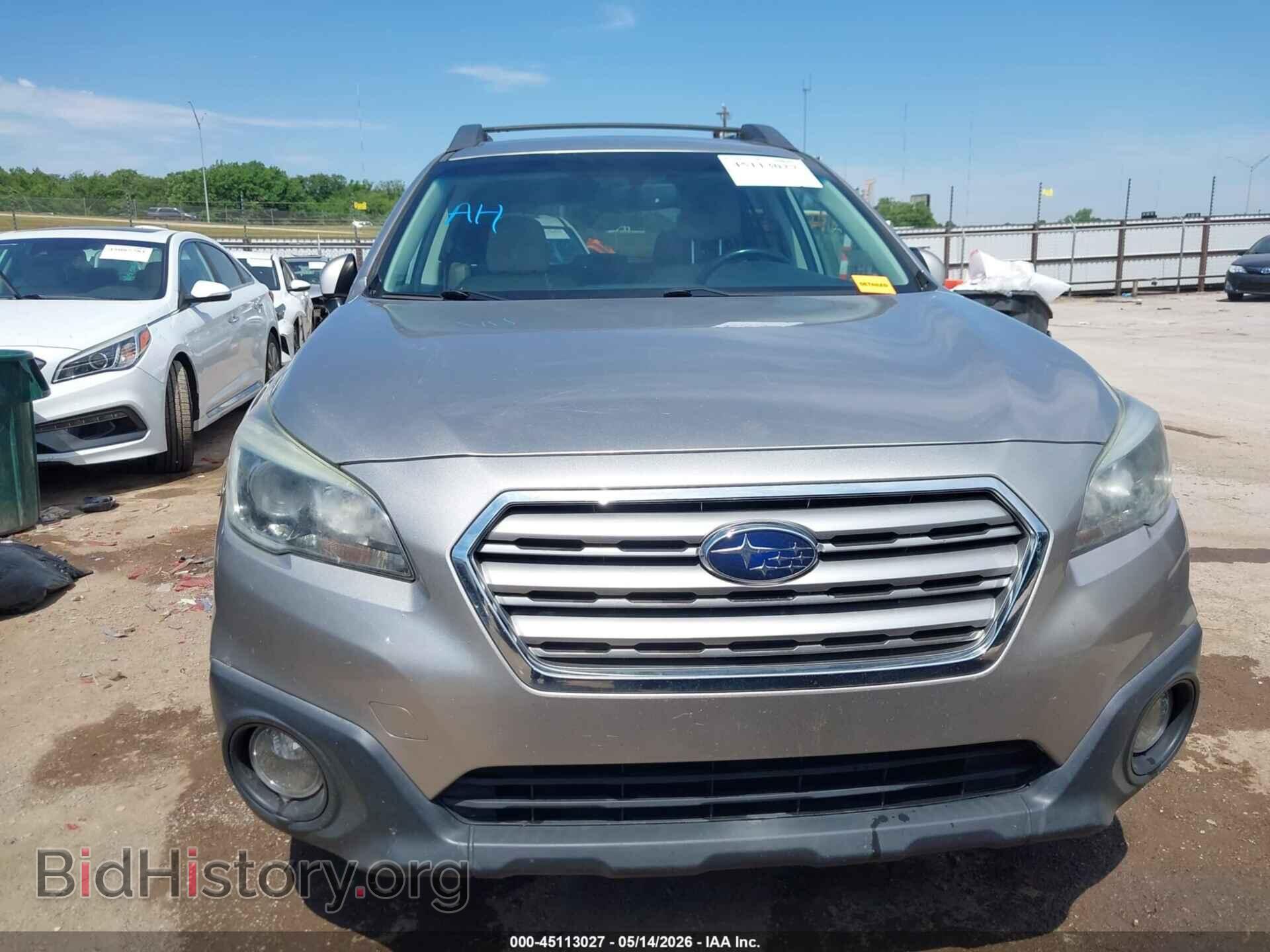 2016 SUBARU OUTBACK - VIN: 4S4BSBCC6G3322893 - Фото 12