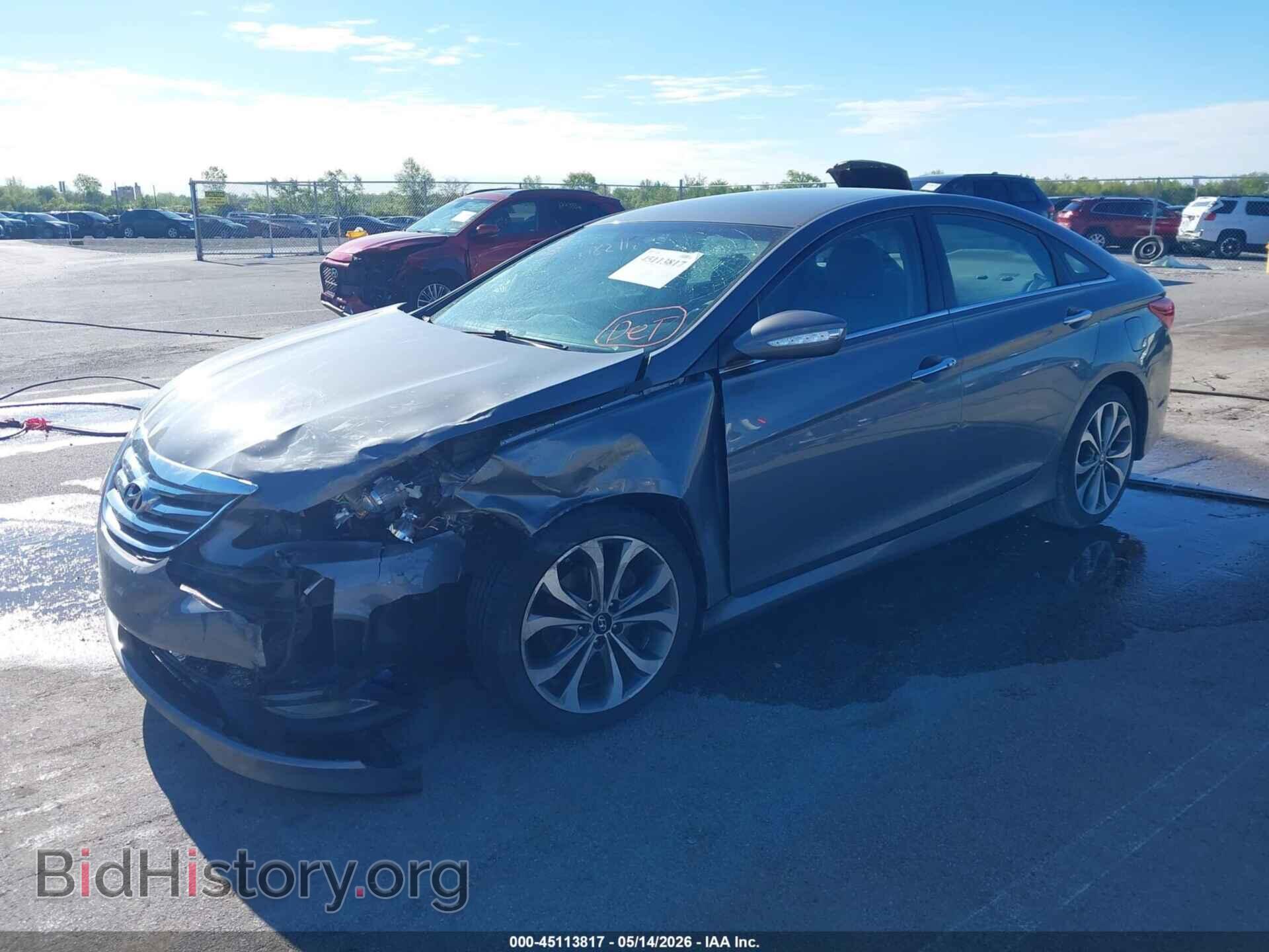 2014 HYUNDAI SONATA - VIN: 5NPEC4AC8EH842513 - Фото 2