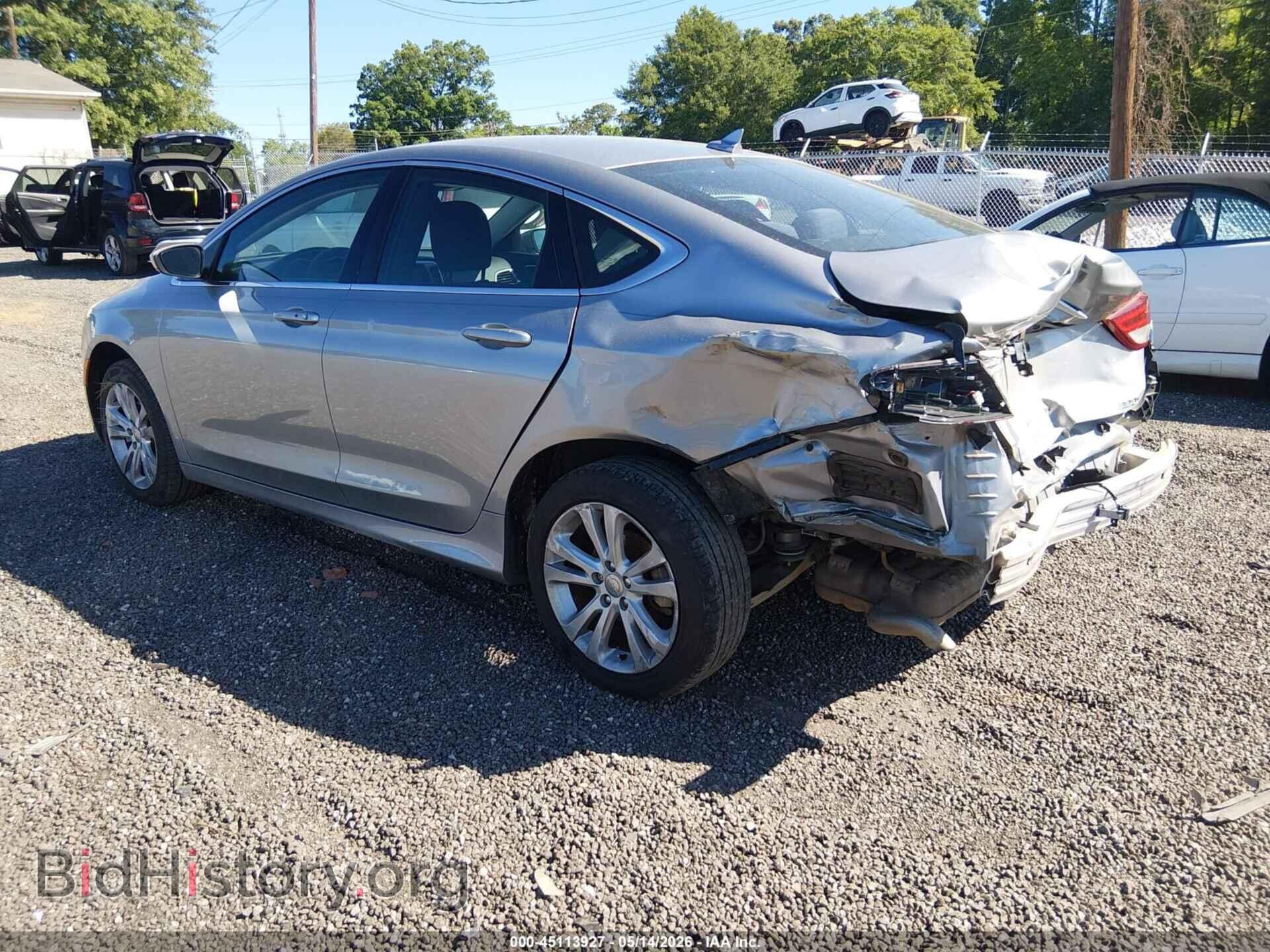 2016 CHRYSLER 200 - VIN: 1C3CCCAB7GN172825 - Фото 3
