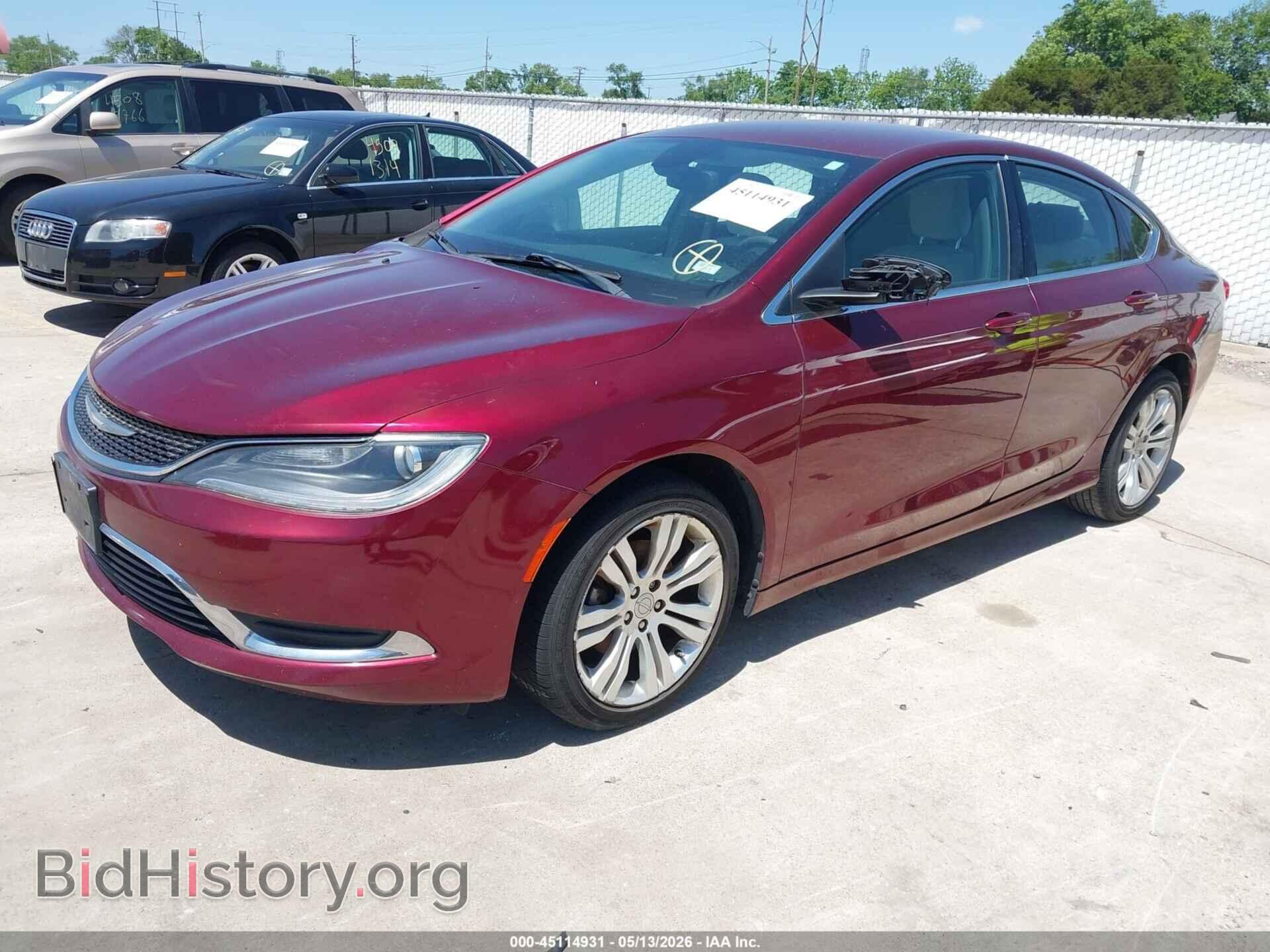 2015 CHRYSLER 200 - VIN: 1C3CCCAB5FN561929 - Фото 2
