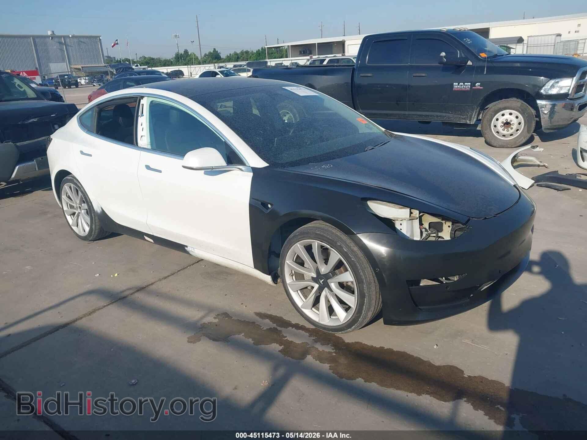Photo 5YJ3E1EB7LF628433 - TESLA MODEL 3 2020