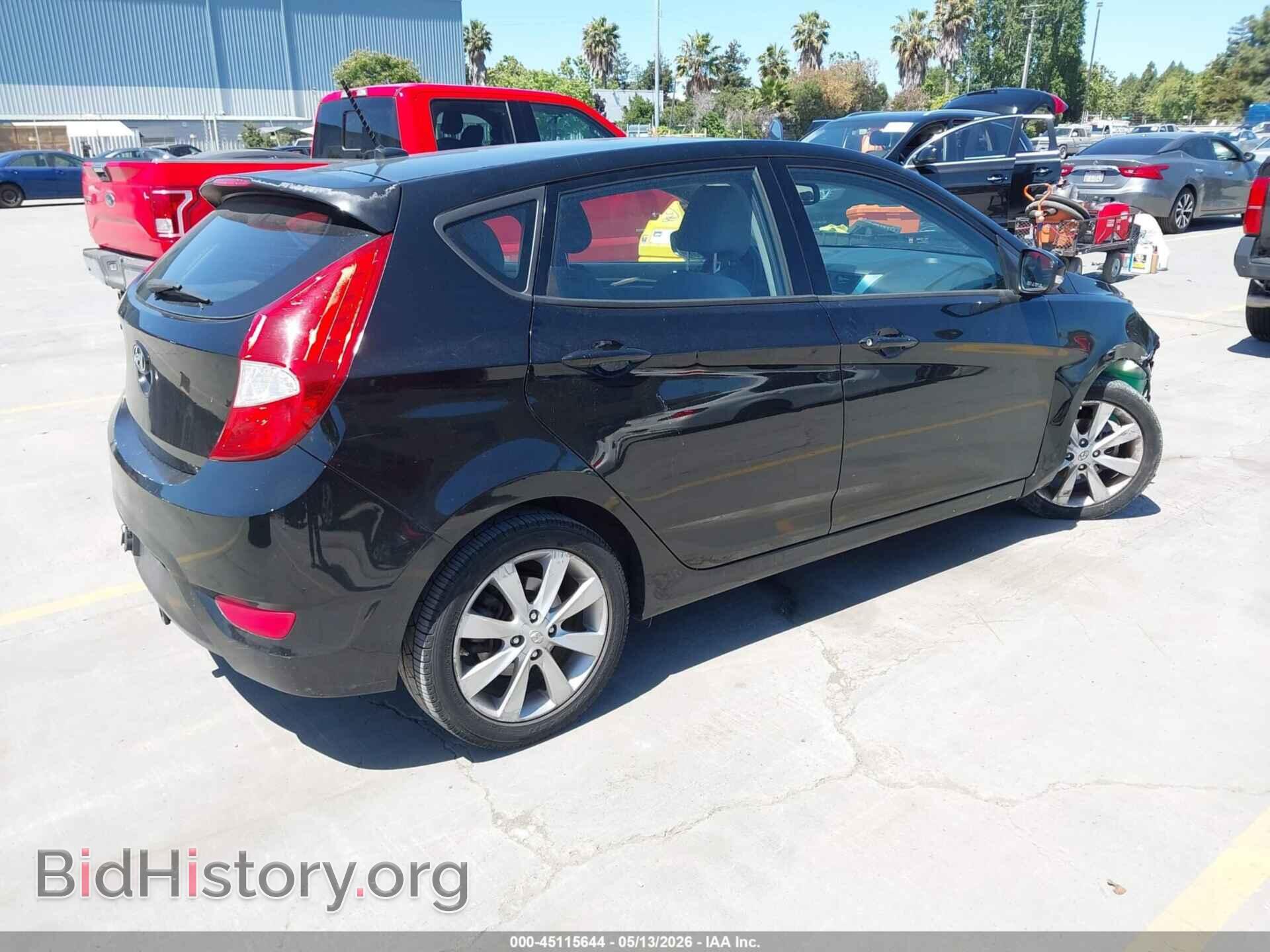 2013 HYUNDAI ACCENT - VIN: KMHCU5AE3DU105067 - Фото 4