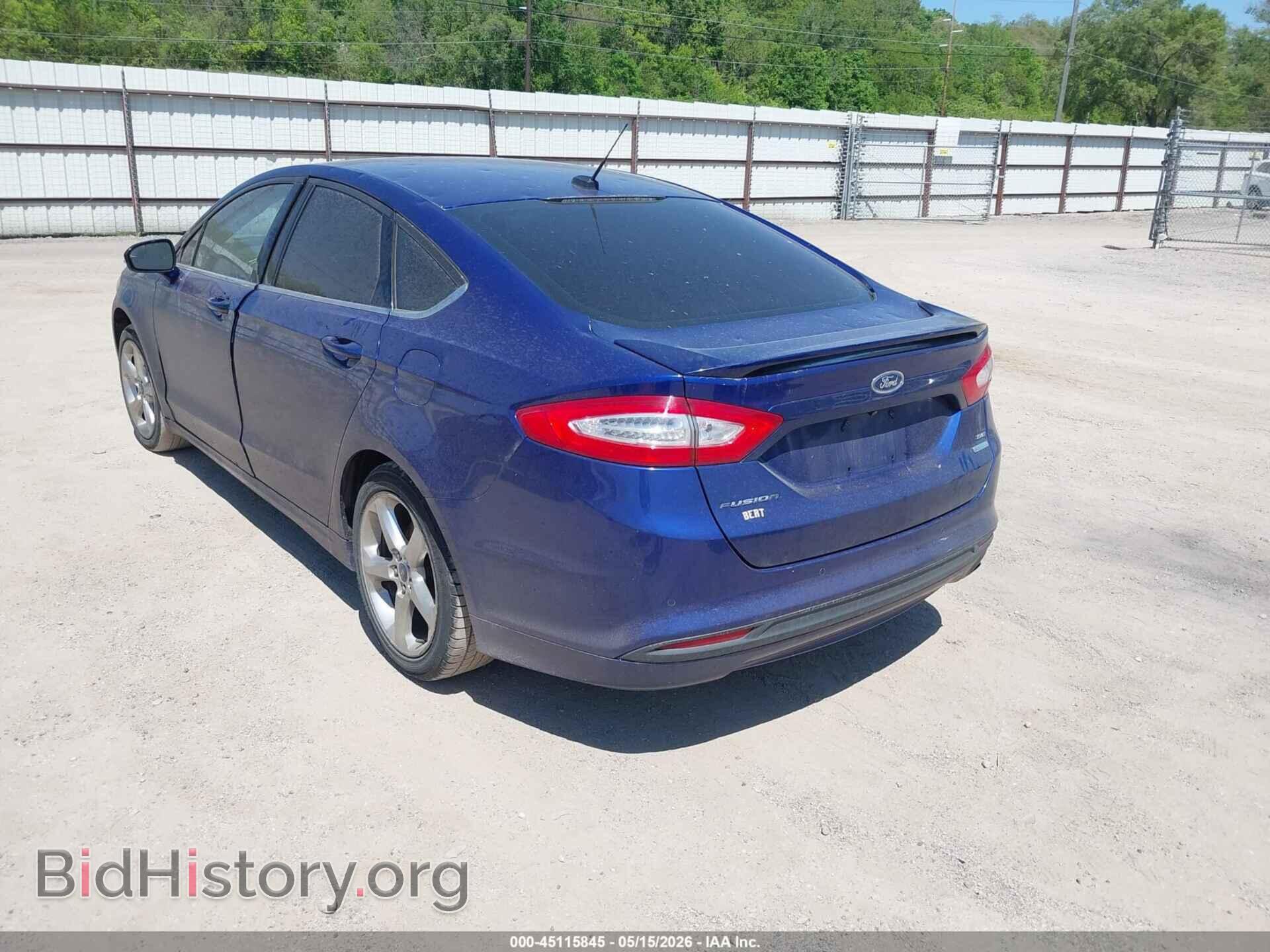 2014 FORD FUSION - VIN: 1FA6P0HD3E5352583 - Фото 3