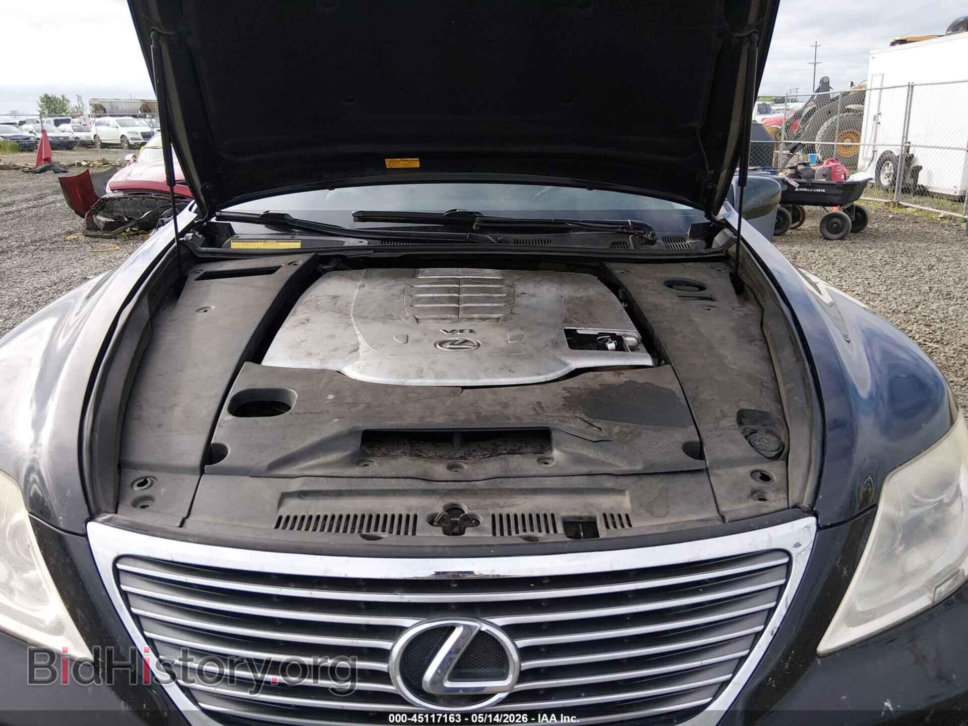2008 LEXUS LS 460 - VIN: JTHBL46F085066497 - Фото 10
