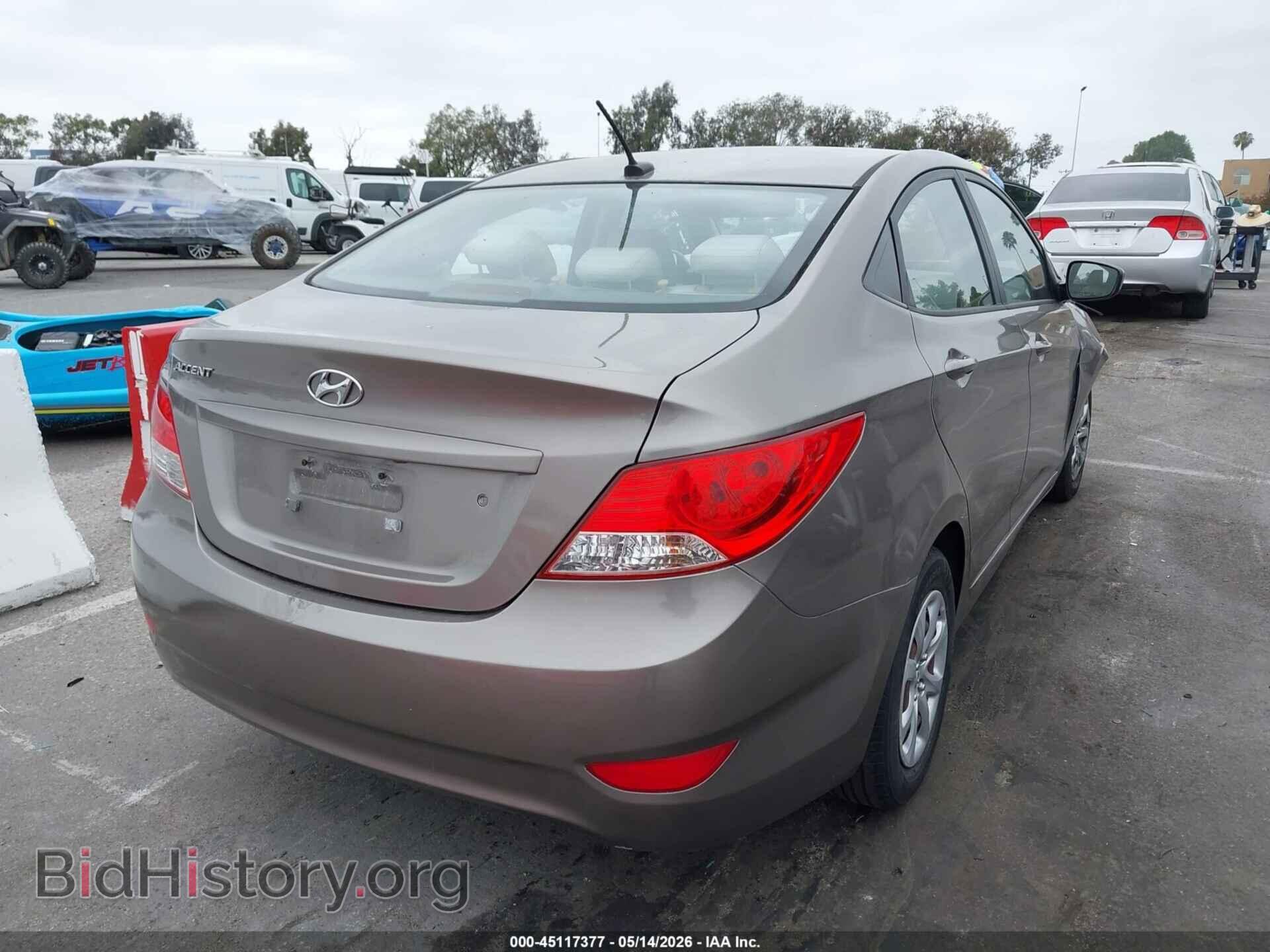 2014 HYUNDAI ACCENT - VIN: KMHCT4AE9EU623859 - Photo 4