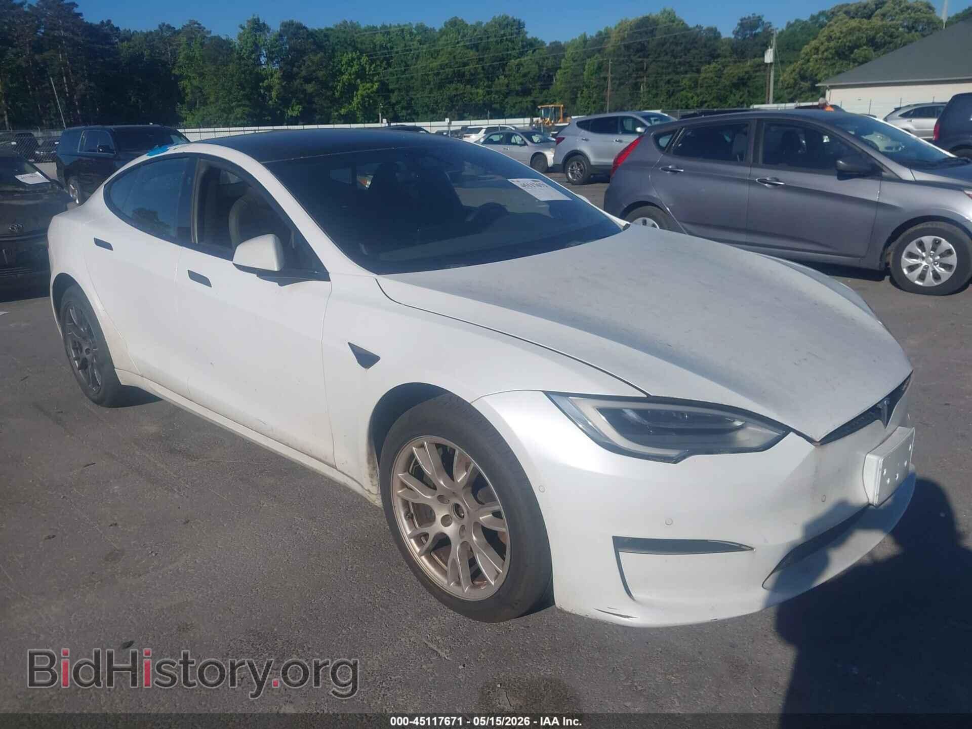 Фотография 5YJSA1E56MF428467 - TESLA MODEL S 2021