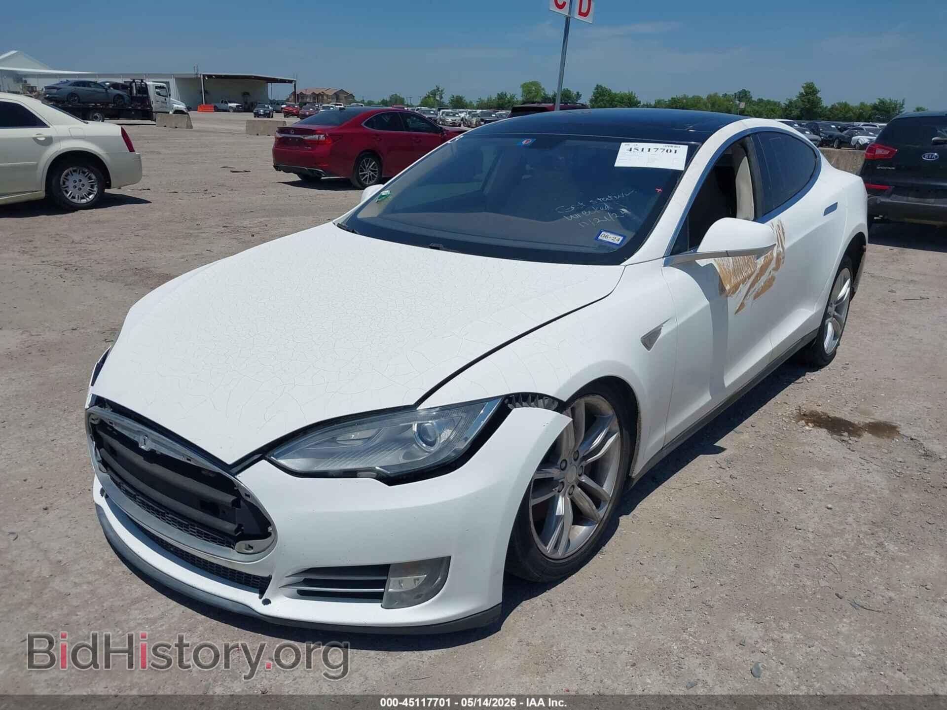 2013 TESLA MODEL S - VIN: 5YJSA1CN9DFP04448 - Photo 2