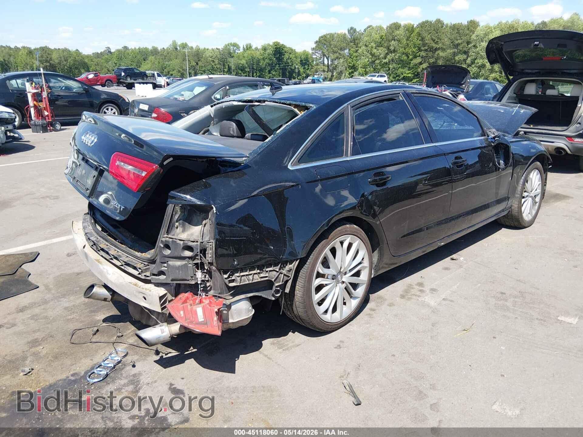 2012 AUDI A6 - VIN: WAUDFAFC4CN107564 - Фото 4