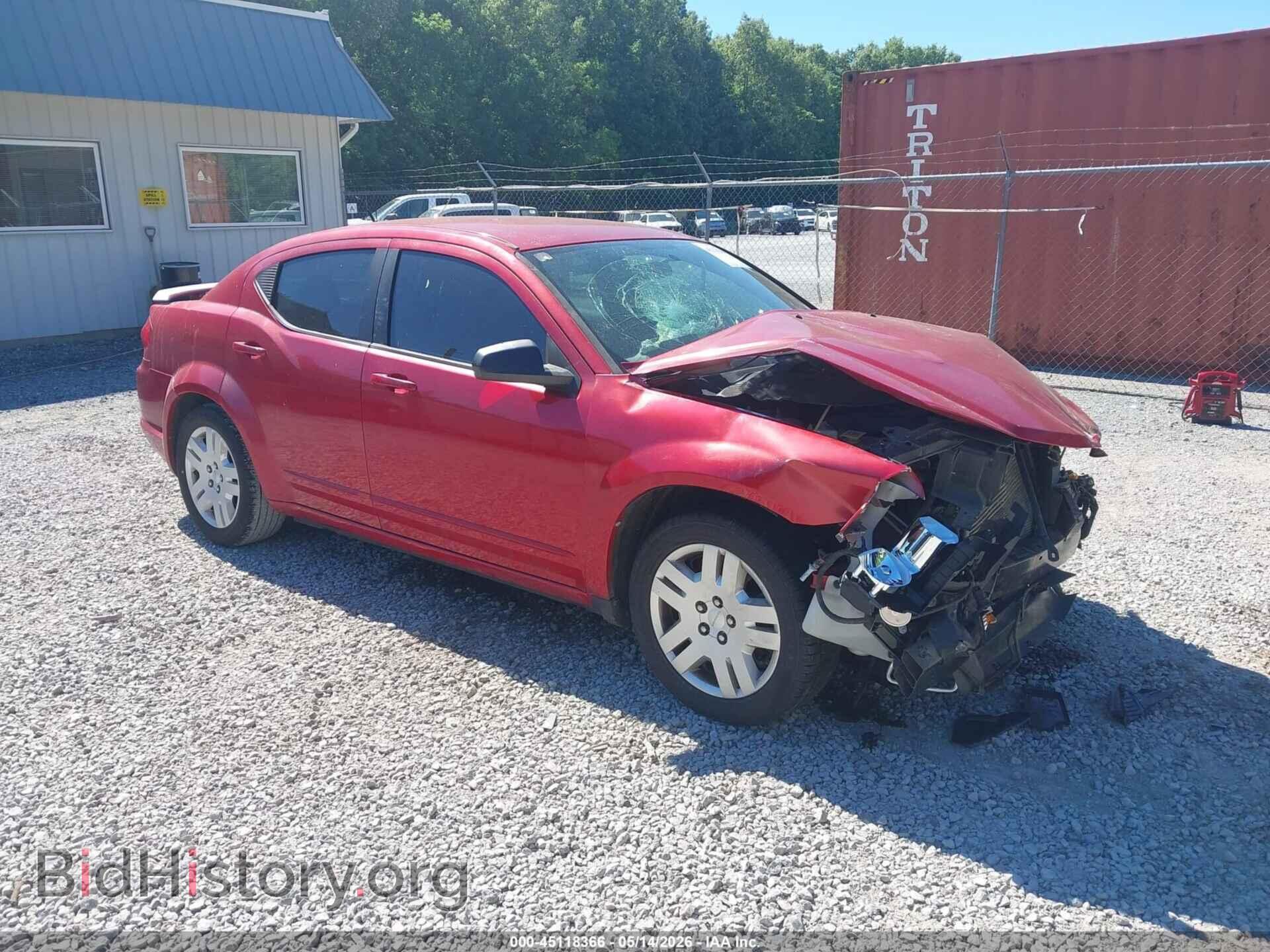 Photo 1B3BD4FB2BN516865 - DODGE AVENGER 2011