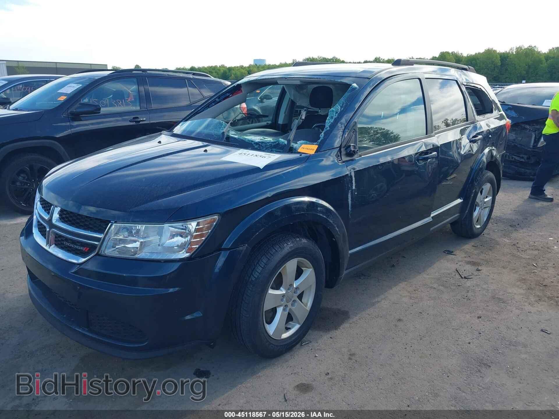 2013 DODGE JOURNEY - VIN: 3C4PDCAB8DT634475 - Фото 2