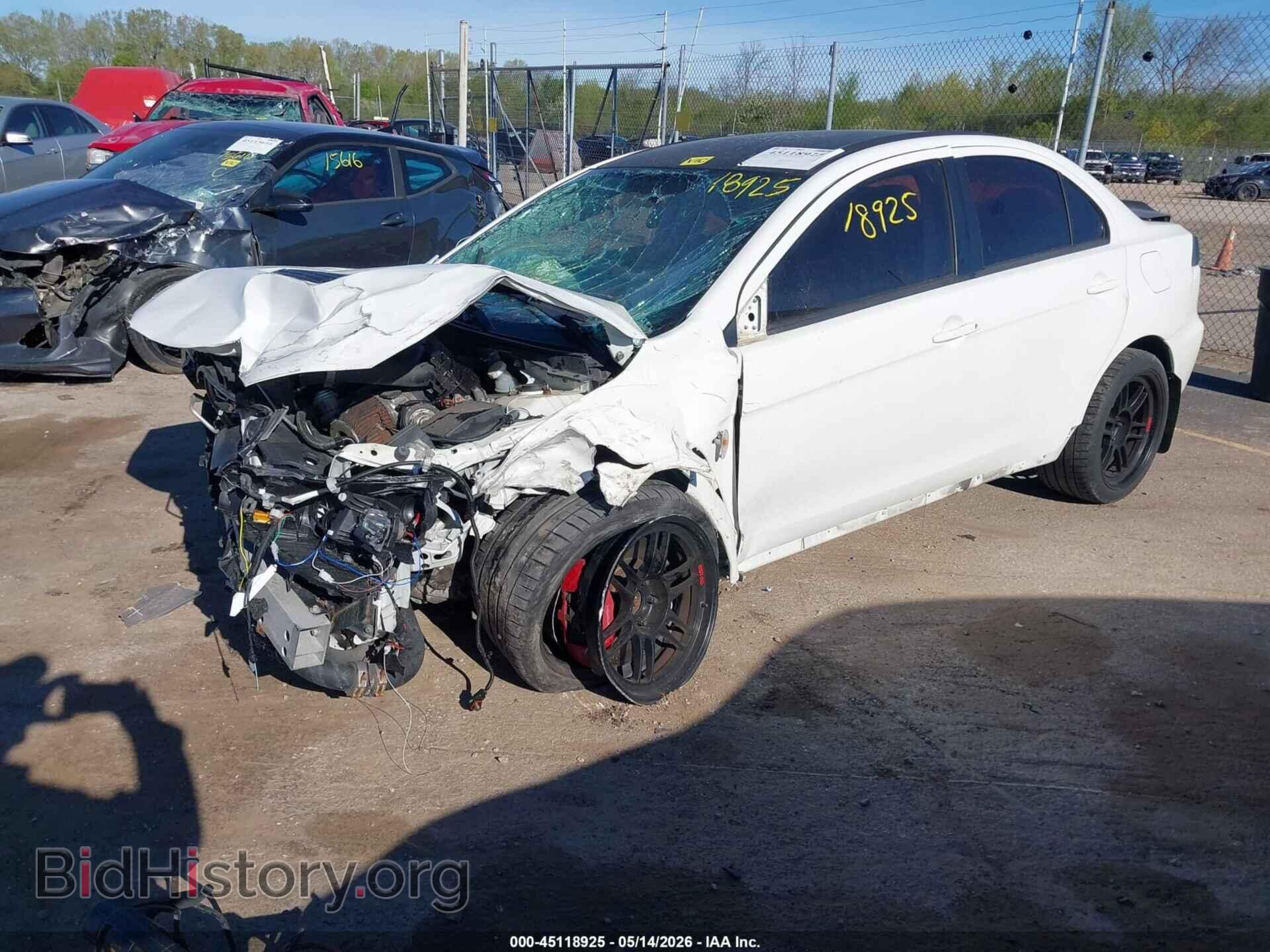 2012 MITSUBISHI LANCER EVOLUTION - VIN: JA32W8FV4CU032521 - Photo 2