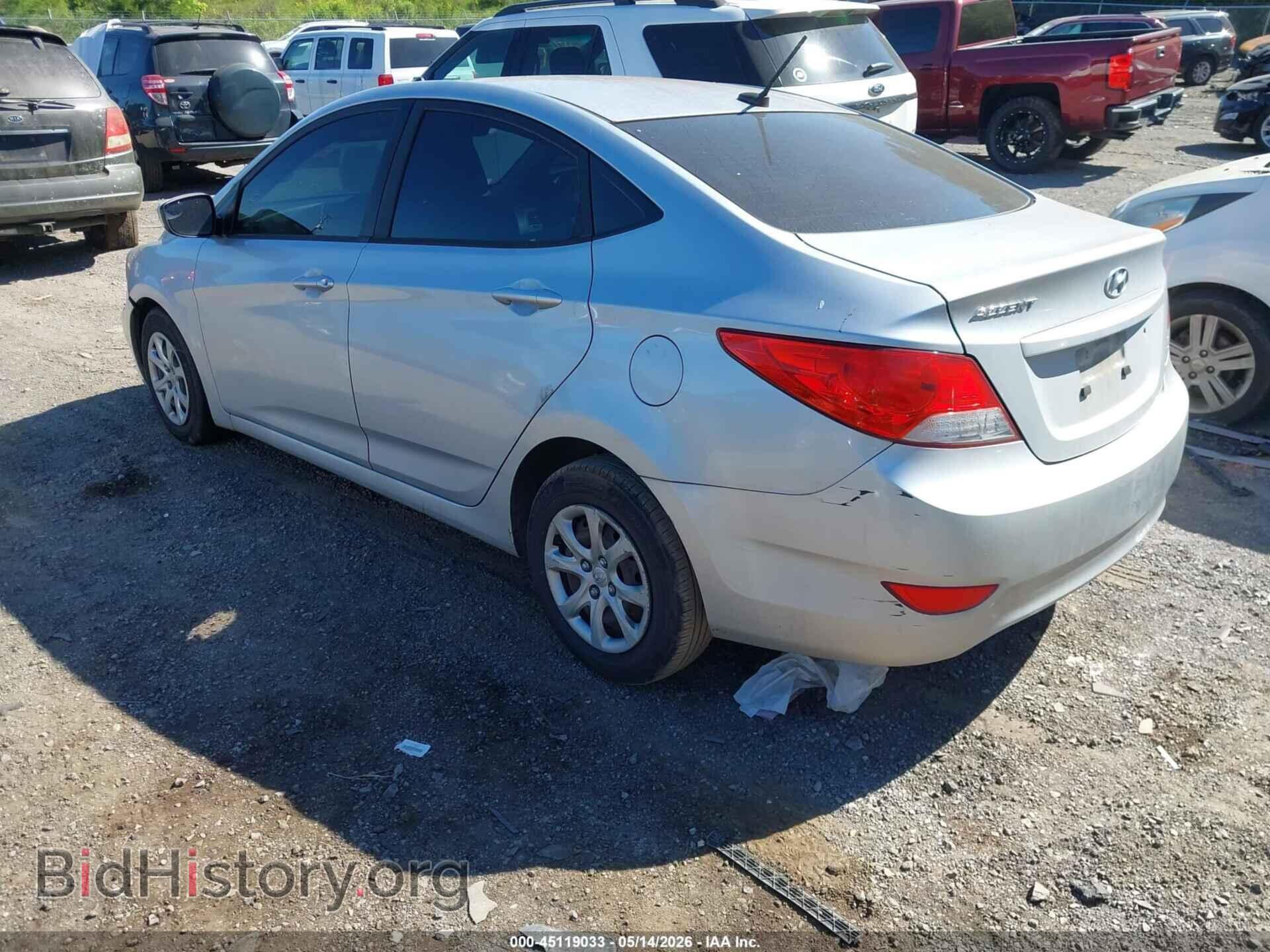 2014 HYUNDAI ACCENT - VIN: KMHCT4AE6EU722039 - Фото 3