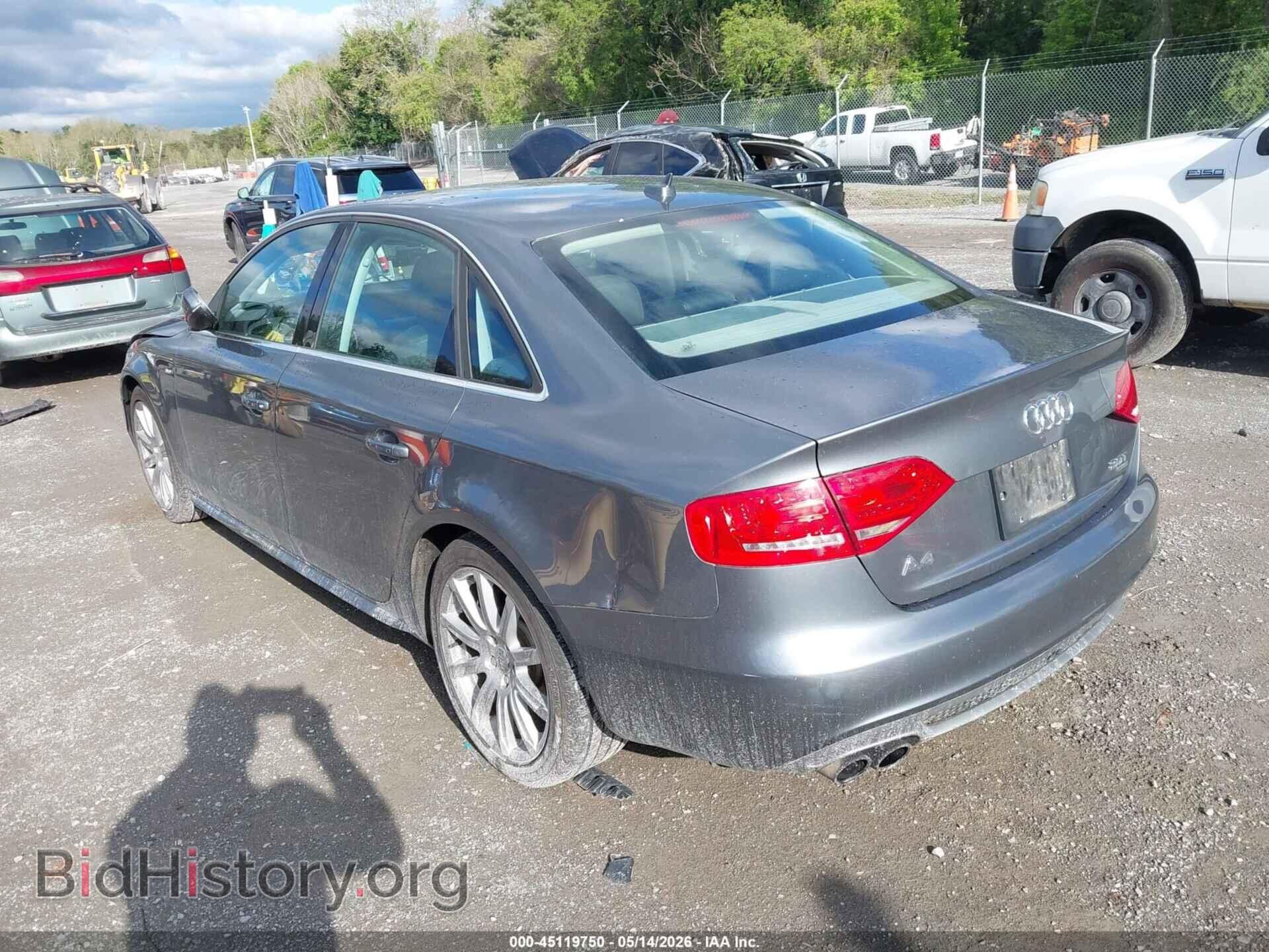 2012 AUDI A4 - VIN: WAUHFBFL4CN008797 - Фото 3