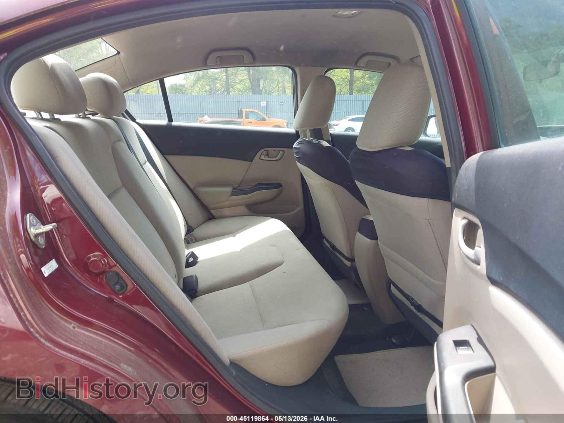 2013 HONDA CIVIC - VIN: 2HGFB2F54DH573716 - Фото 8