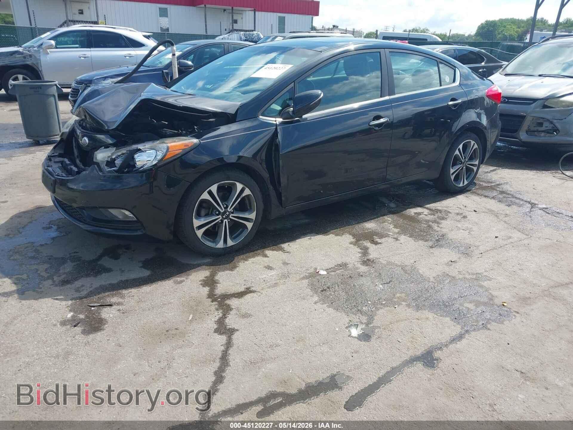 2014 KIA FORTE - VIN: KNAFZ4A88E5110748 - Фото 2
