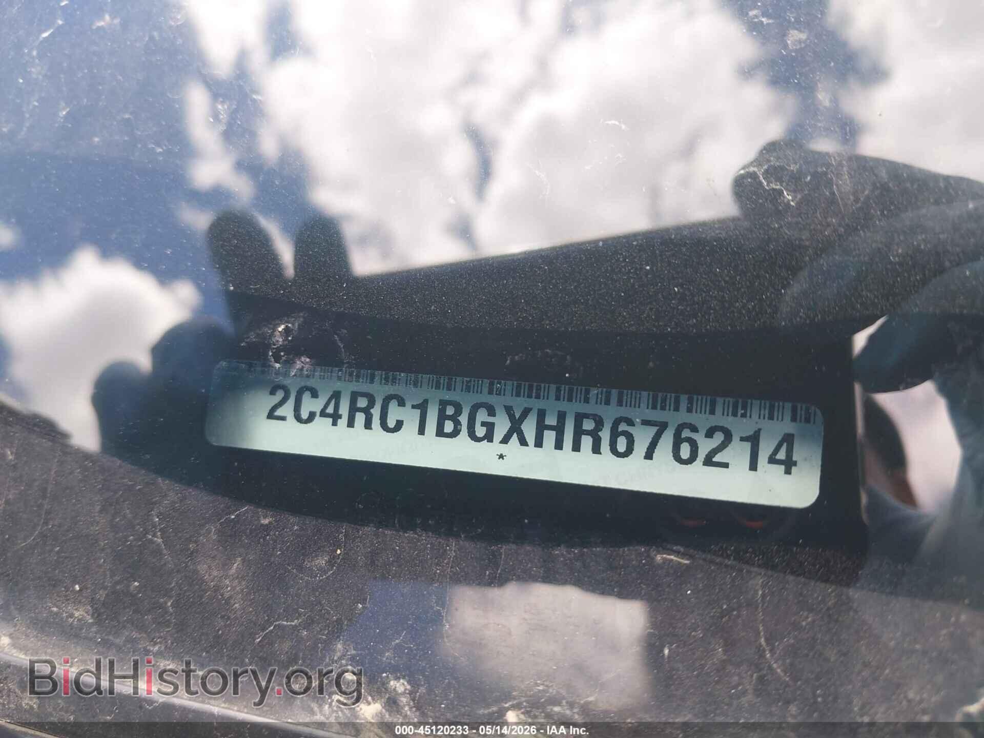 2017 CHRYSLER PACIFICA - VIN: 2C4RC1BGXHR676214 - Фото 9