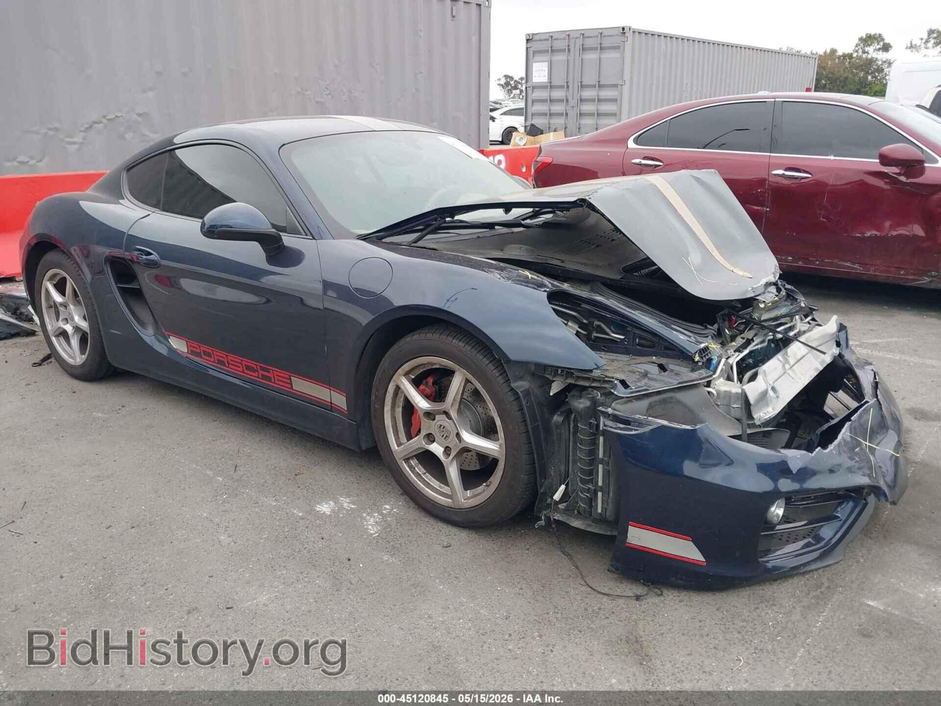 Photo WP0AA2A85EK170254 - PORSCHE CAYMAN 2014