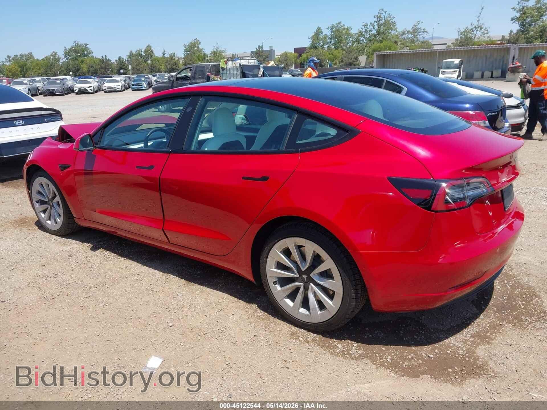2022 TESLA MODEL 3 - VIN: 5YJ3E1EB5NF197769 - Фото 3