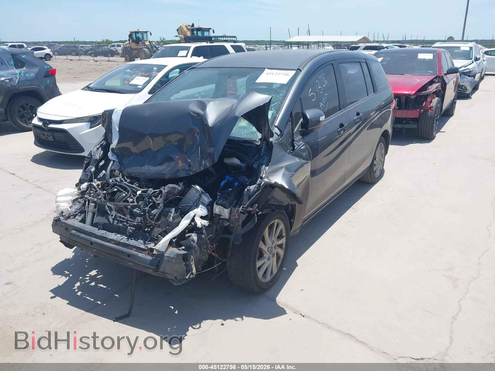 2014 MAZDA MAZDA5 - VIN: JM1CW2BL0E0165889 - Фото 2