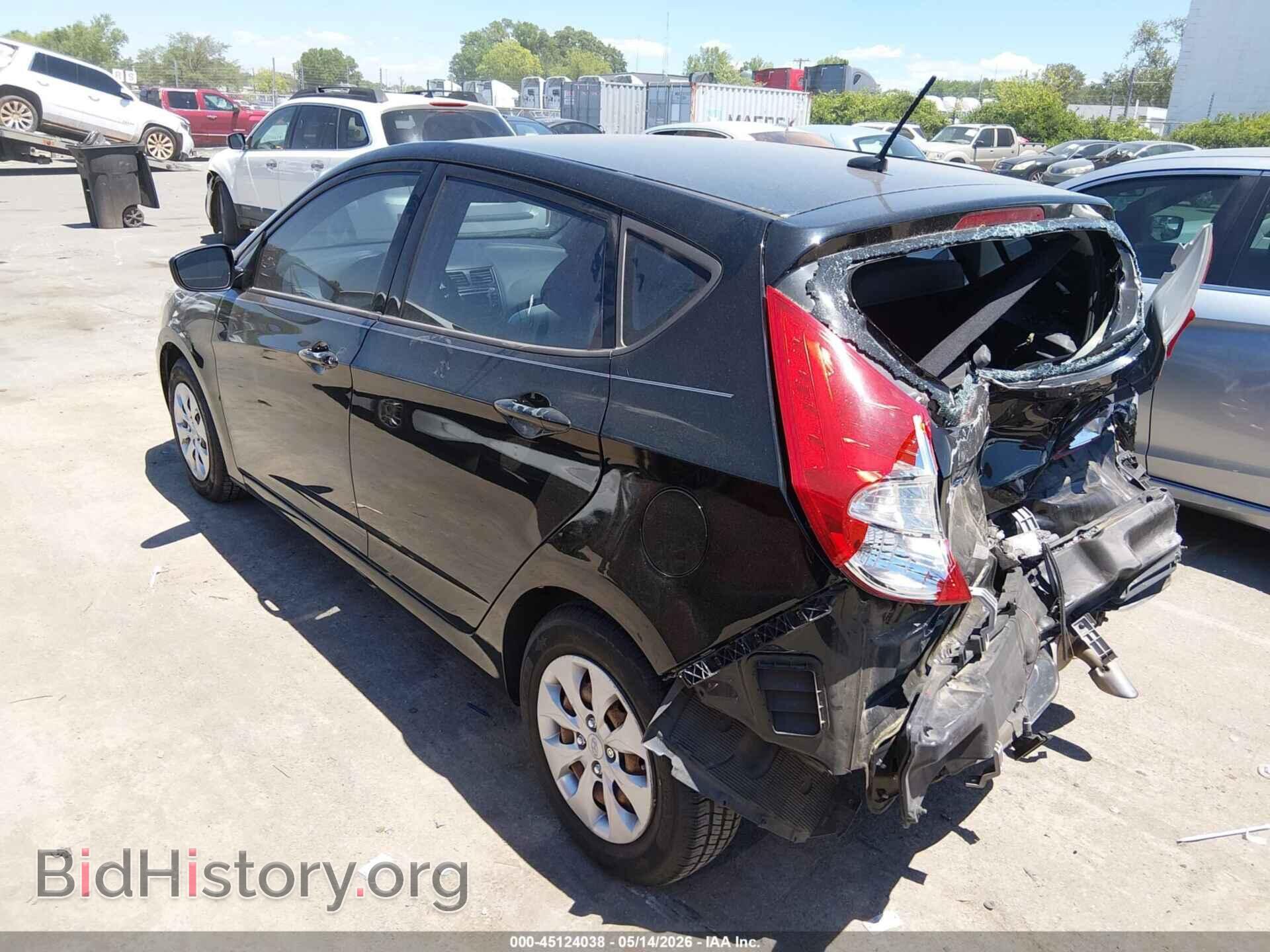 2015 HYUNDAI ACCENT - VIN: KMHCT5AEXFU233697 - Photo 3