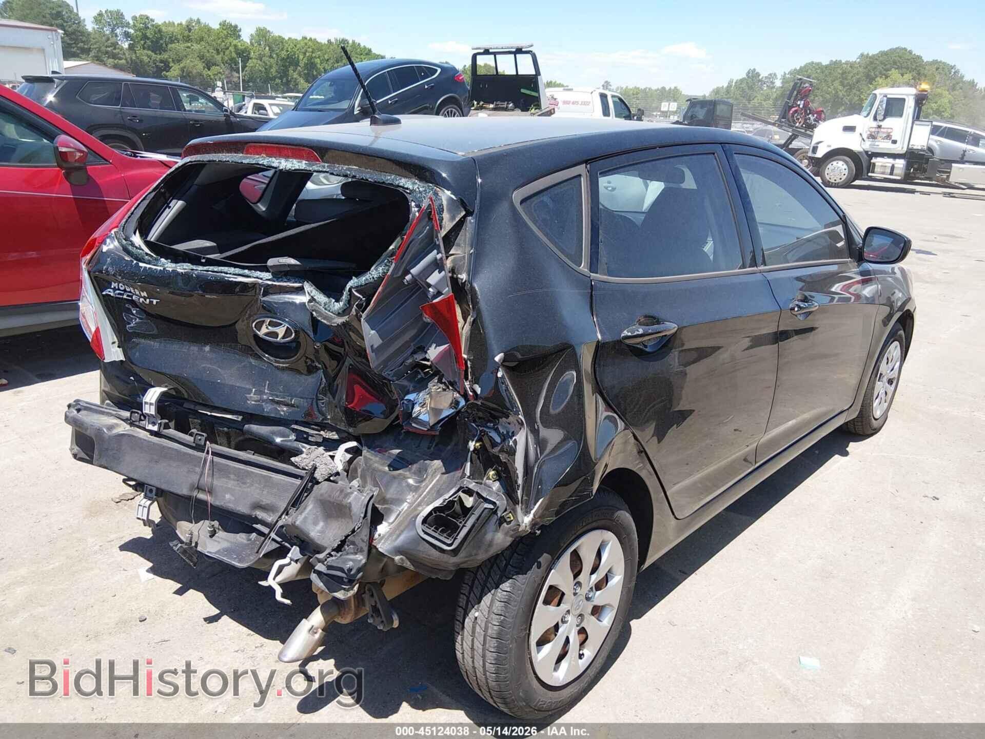 2015 HYUNDAI ACCENT - VIN: KMHCT5AEXFU233697 - Photo 4