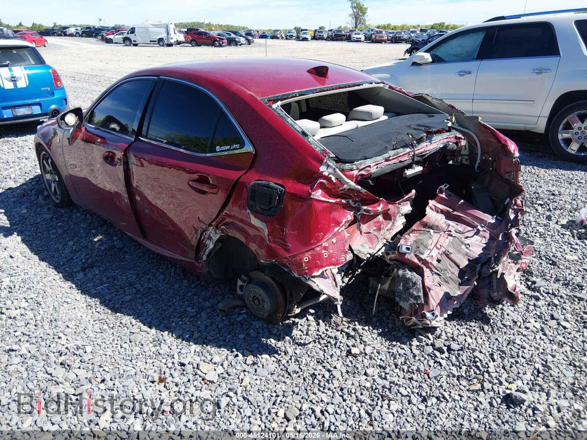 2014 LEXUS IS 350 - VIN: JTHCE1D25E5004554 - Фото 3