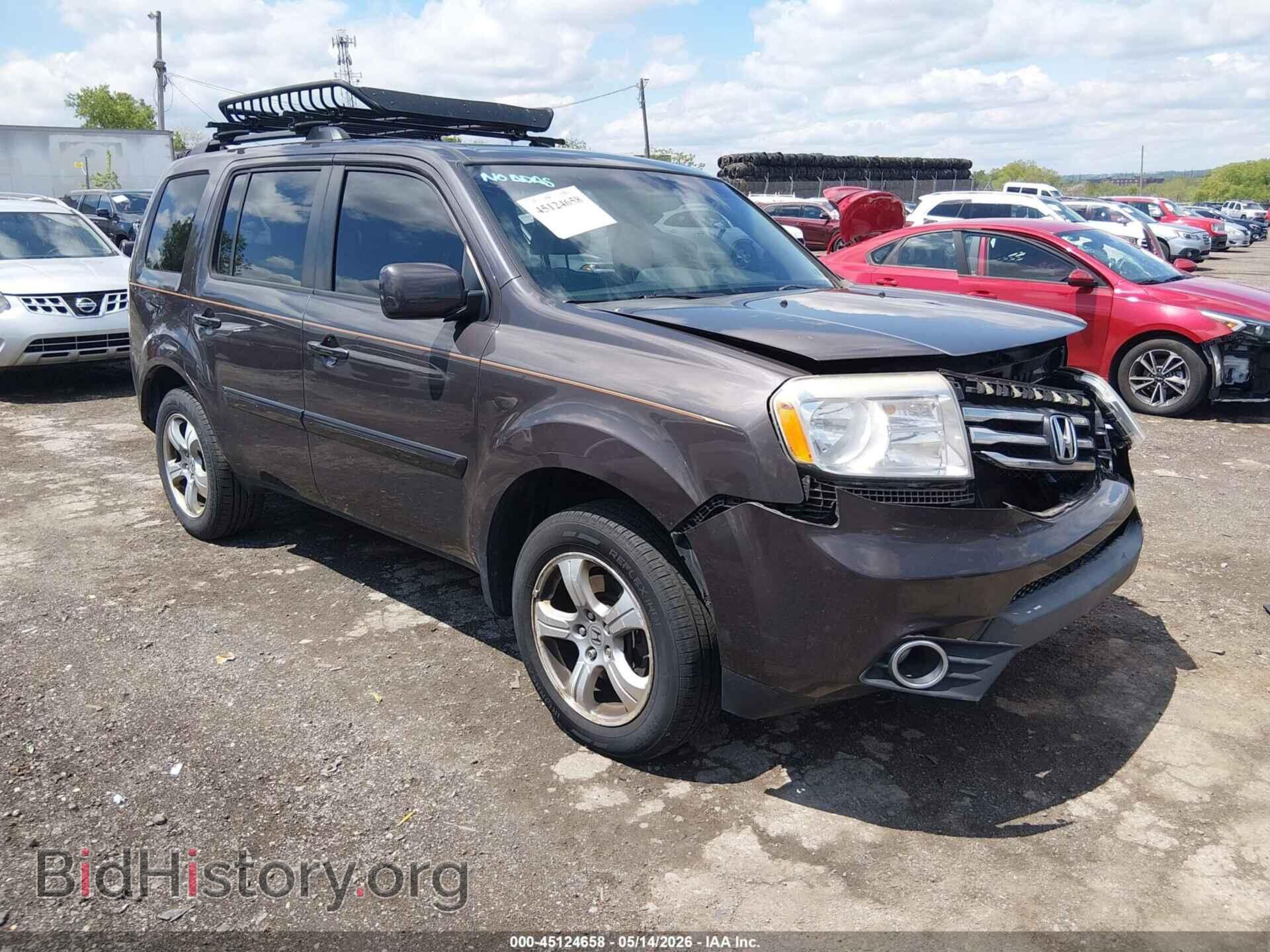 Photo 5FNYF4H54DB064087 - HONDA PILOT 2013