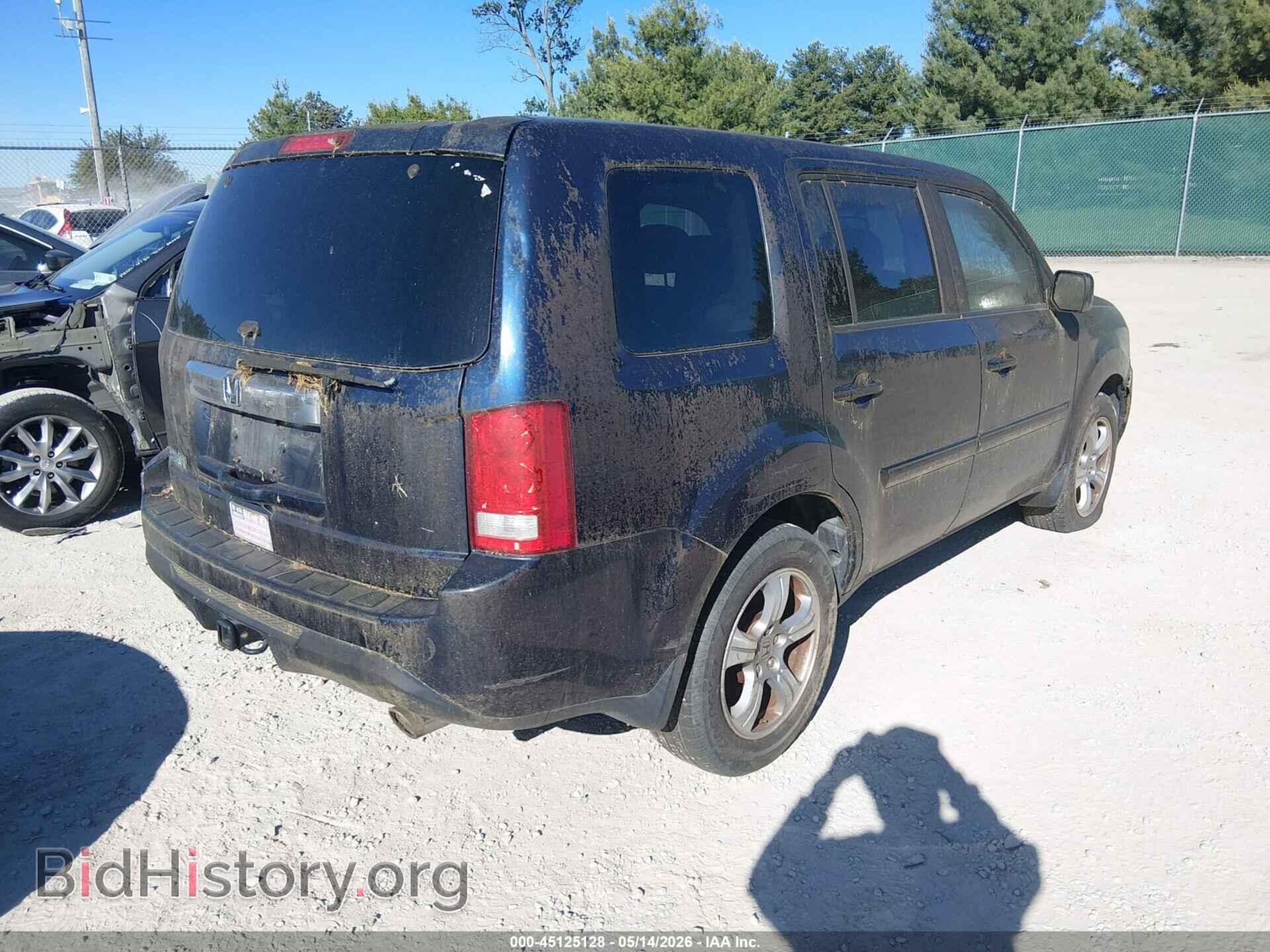 2012 HONDA PILOT - VIN: 5FNYF3H55CB014999 - Фото 4