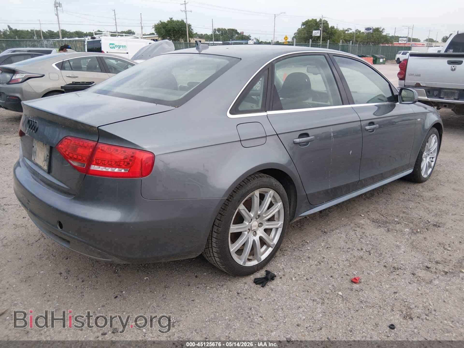 2012 AUDI A4 - VIN: WAUEFAFL3CA118728 - Фото 4
