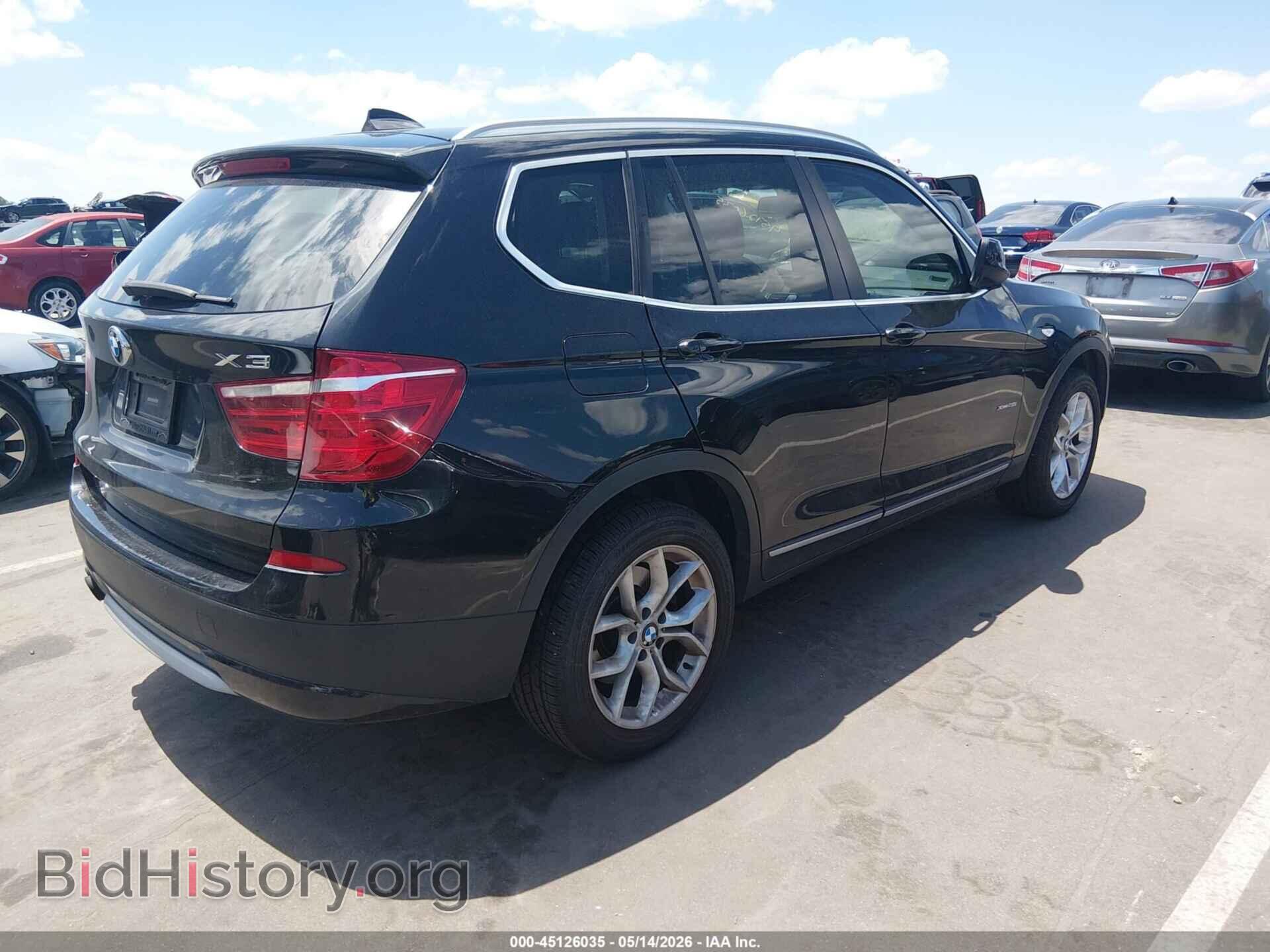 2013 BMW X3 - VIN: 5UXWX9C59D0A18800 - Photo 4