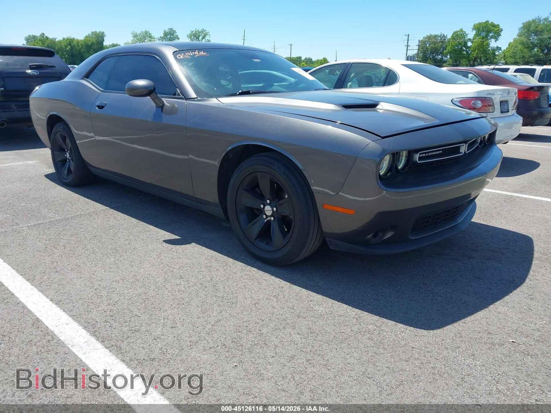 Photo 2C3CDZAG2GH137324 - DODGE CHALLENGER 2016