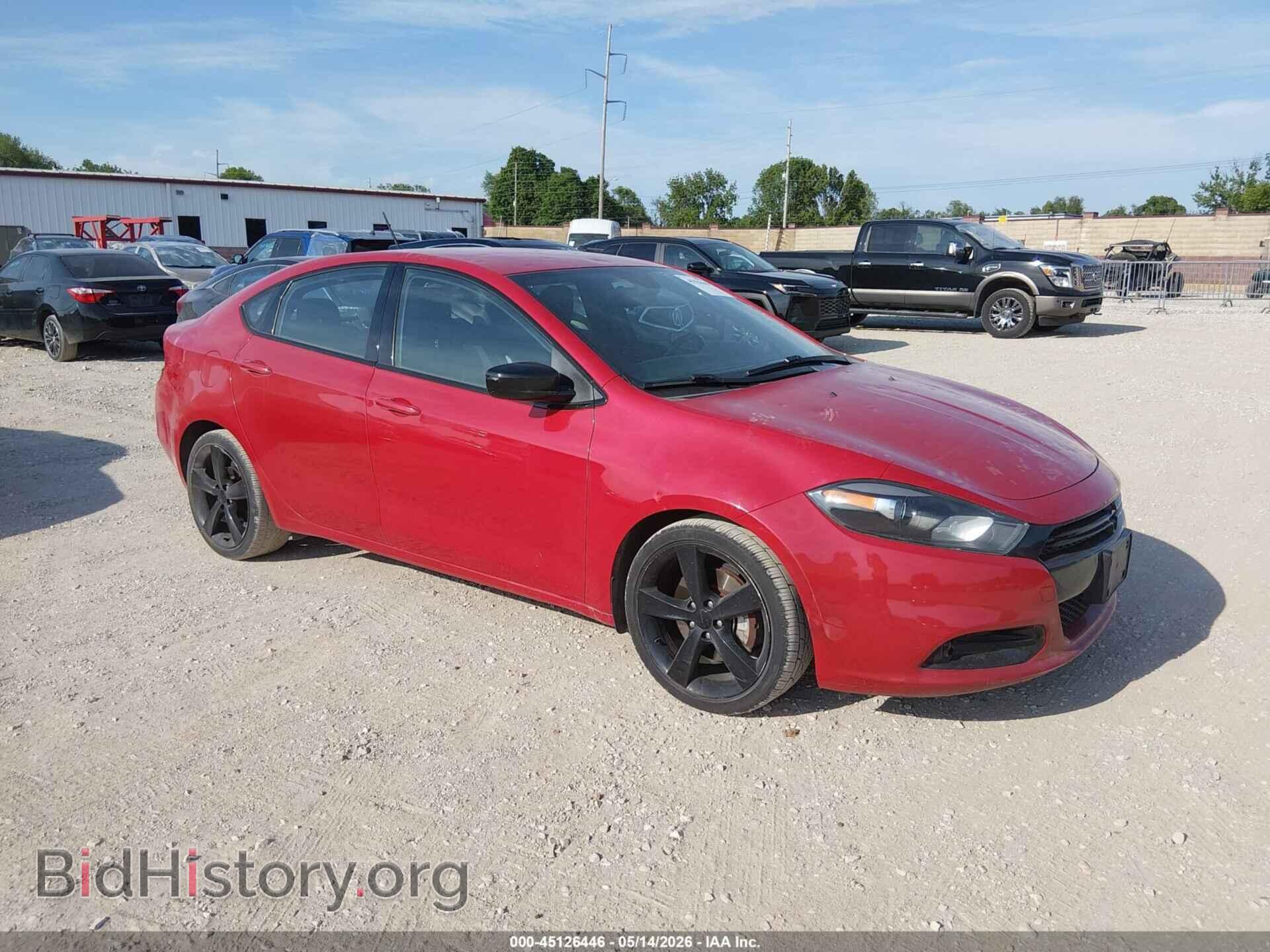 Photo 1C3CDFBBXFD111860 - DODGE DART 2015