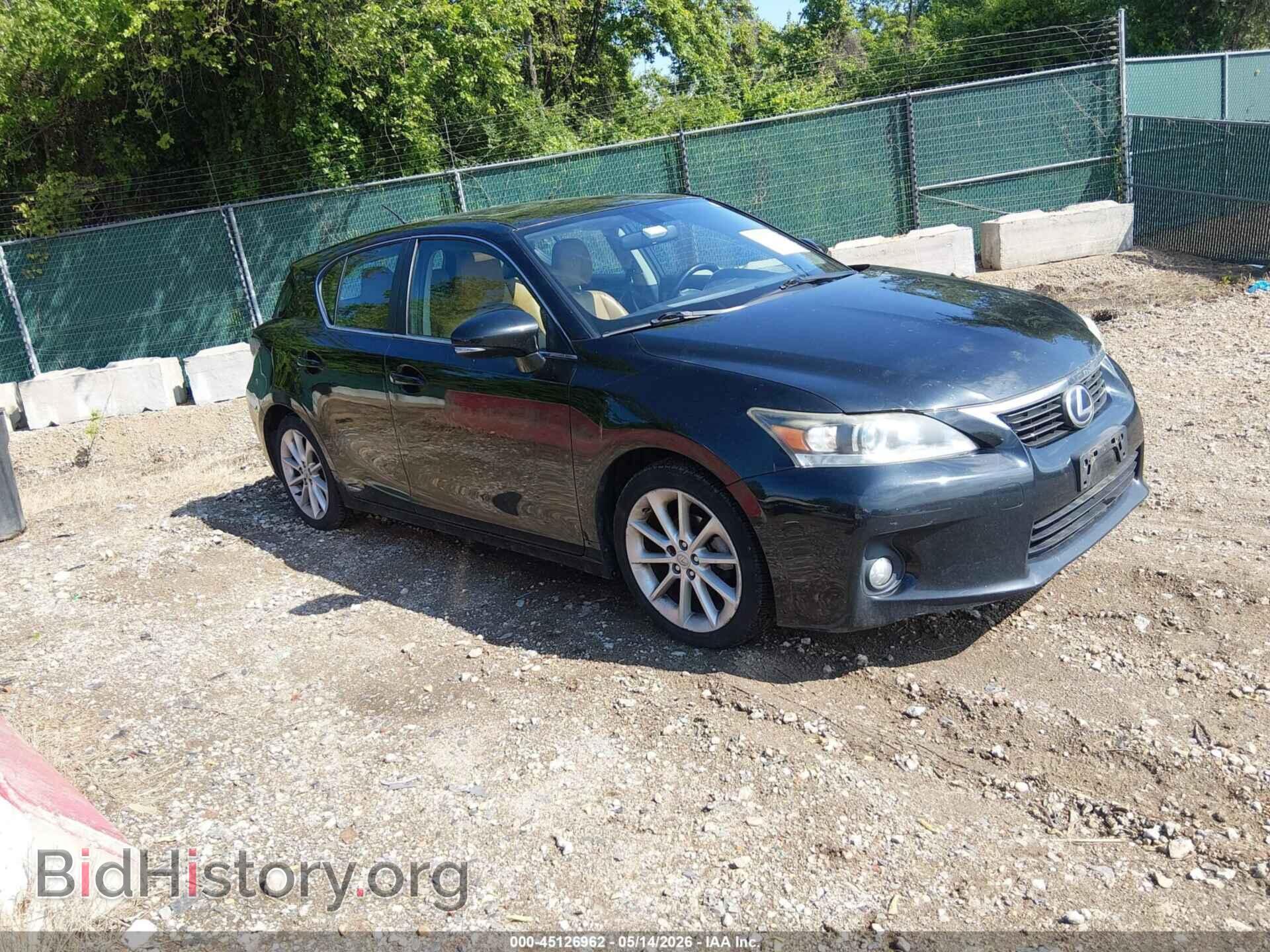 Photo JTHKD5BH8B2006860 - LEXUS CT 200H 2011