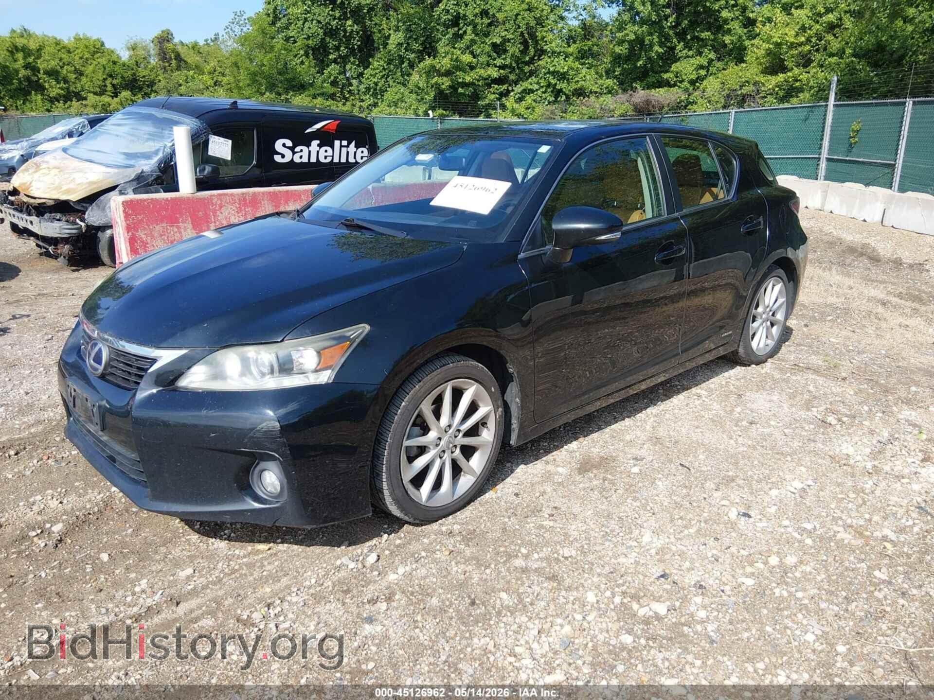 2011 LEXUS CT 200H - VIN: JTHKD5BH8B2006860 - Фото 2