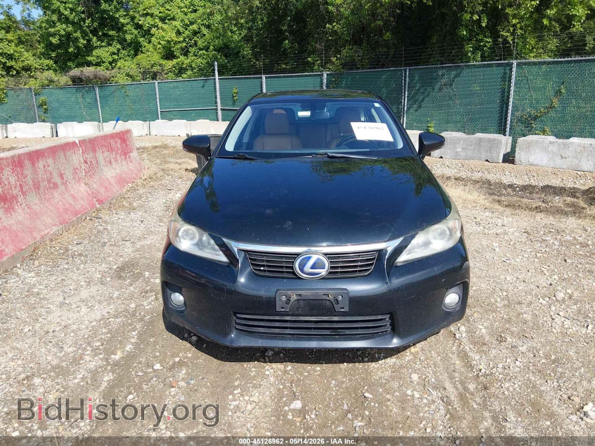 2011 LEXUS CT 200H - VIN: JTHKD5BH8B2006860 - Фото 12