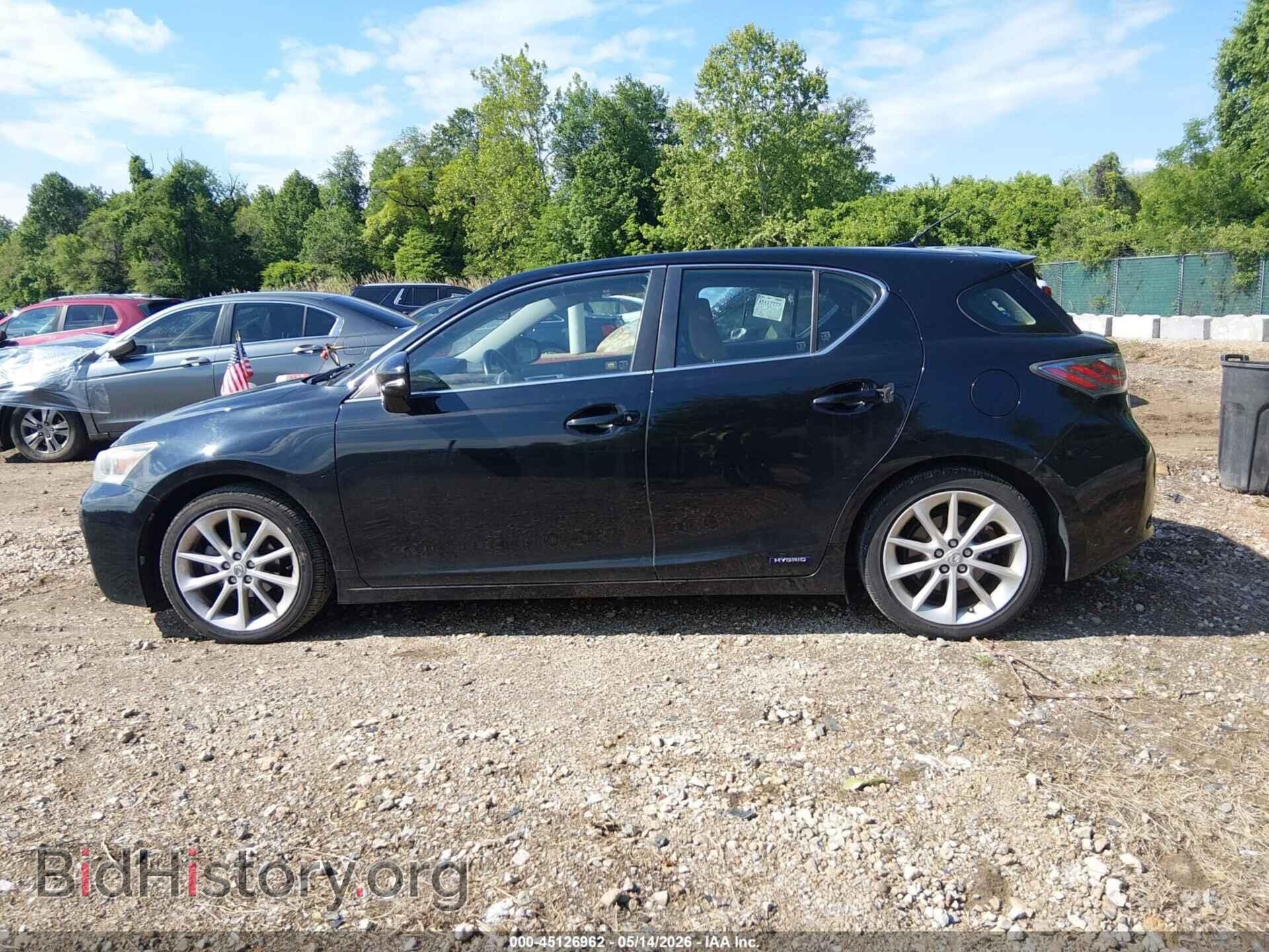 2011 LEXUS CT 200H - VIN: JTHKD5BH8B2006860 - Фото 14