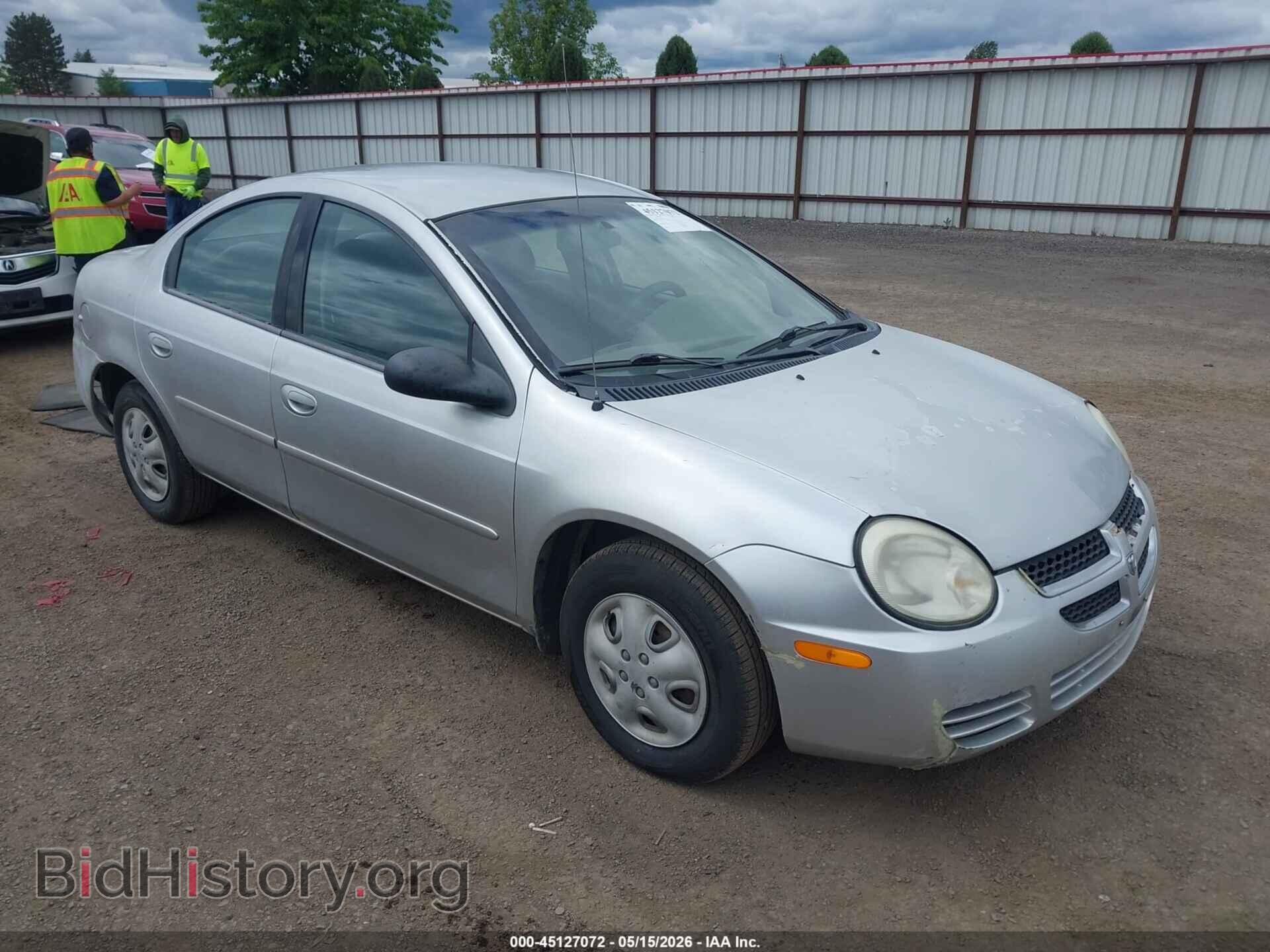 Photo 1B3ES56C75D122290 - DODGE NEON 2005