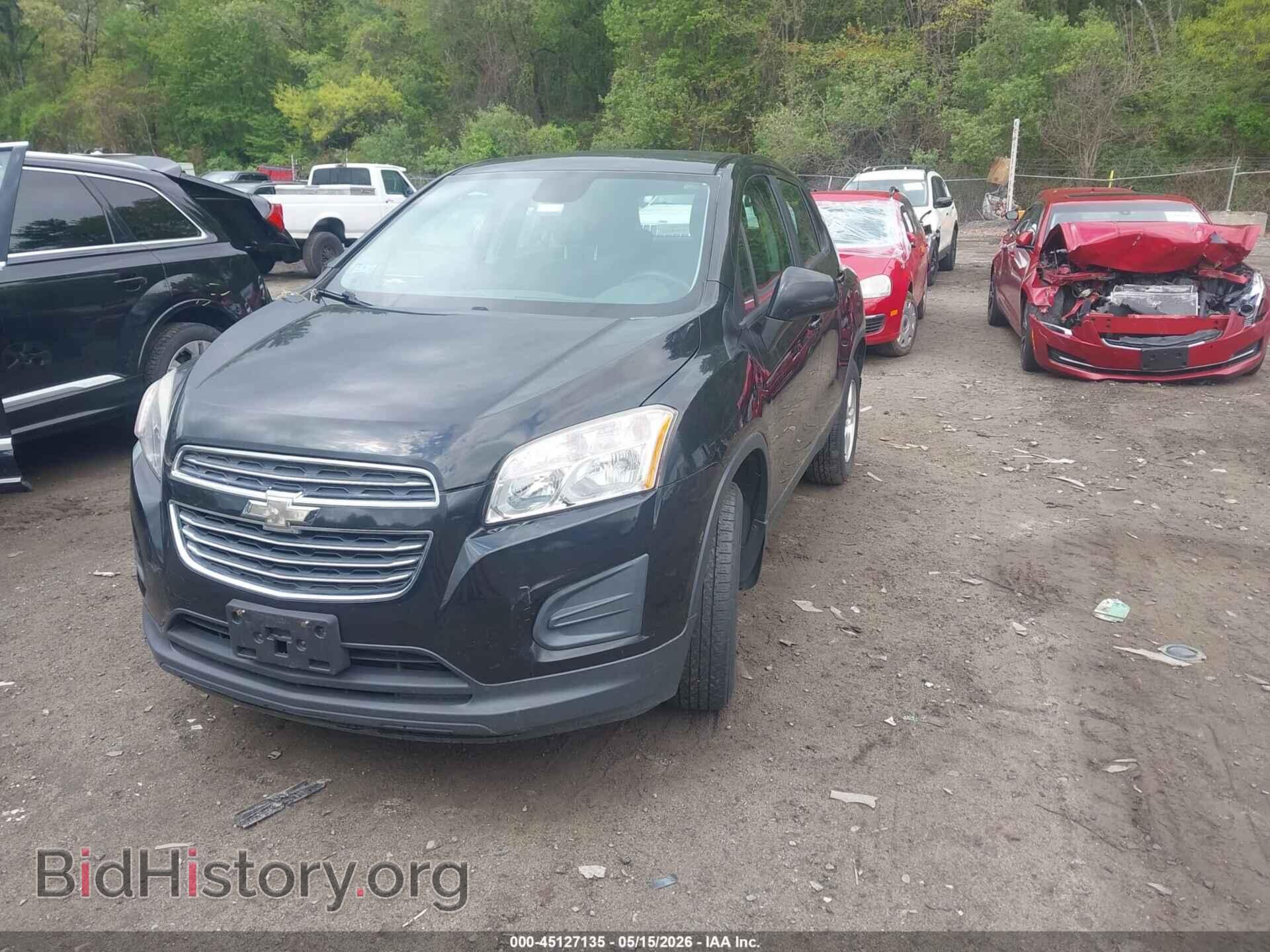 2015 CHEVROLET TRAX - VIN: KL7CJPSB0FB114592 - Фото 2