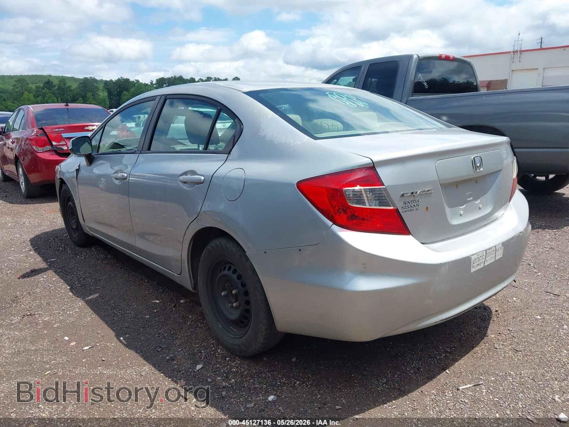 2012 HONDA CIVIC - VIN: 19XFB2F56CE090138 - Фото 3
