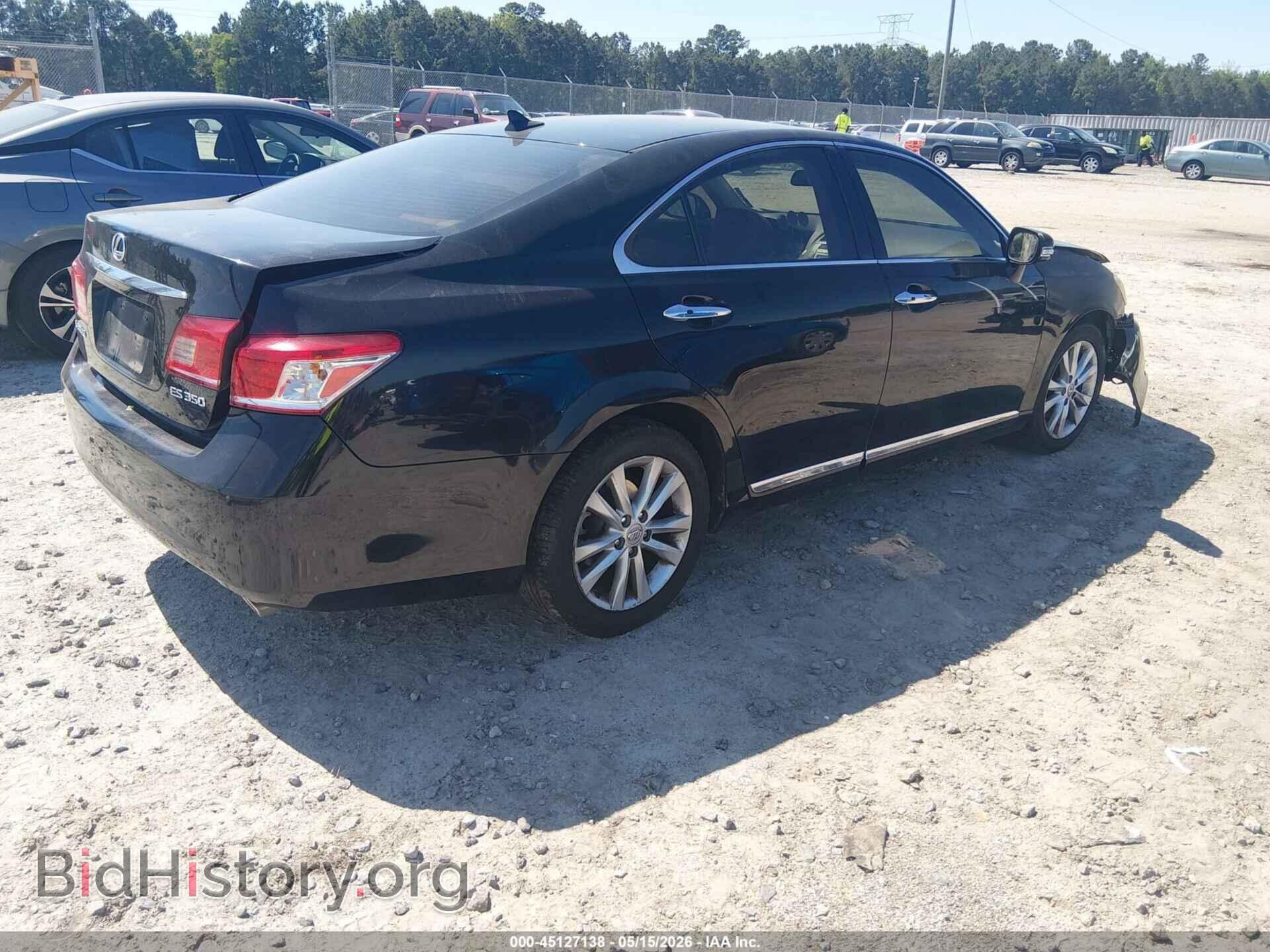 2011 LEXUS ES 350 - VIN: JTHBK1EG3B2466929 - Фото 4