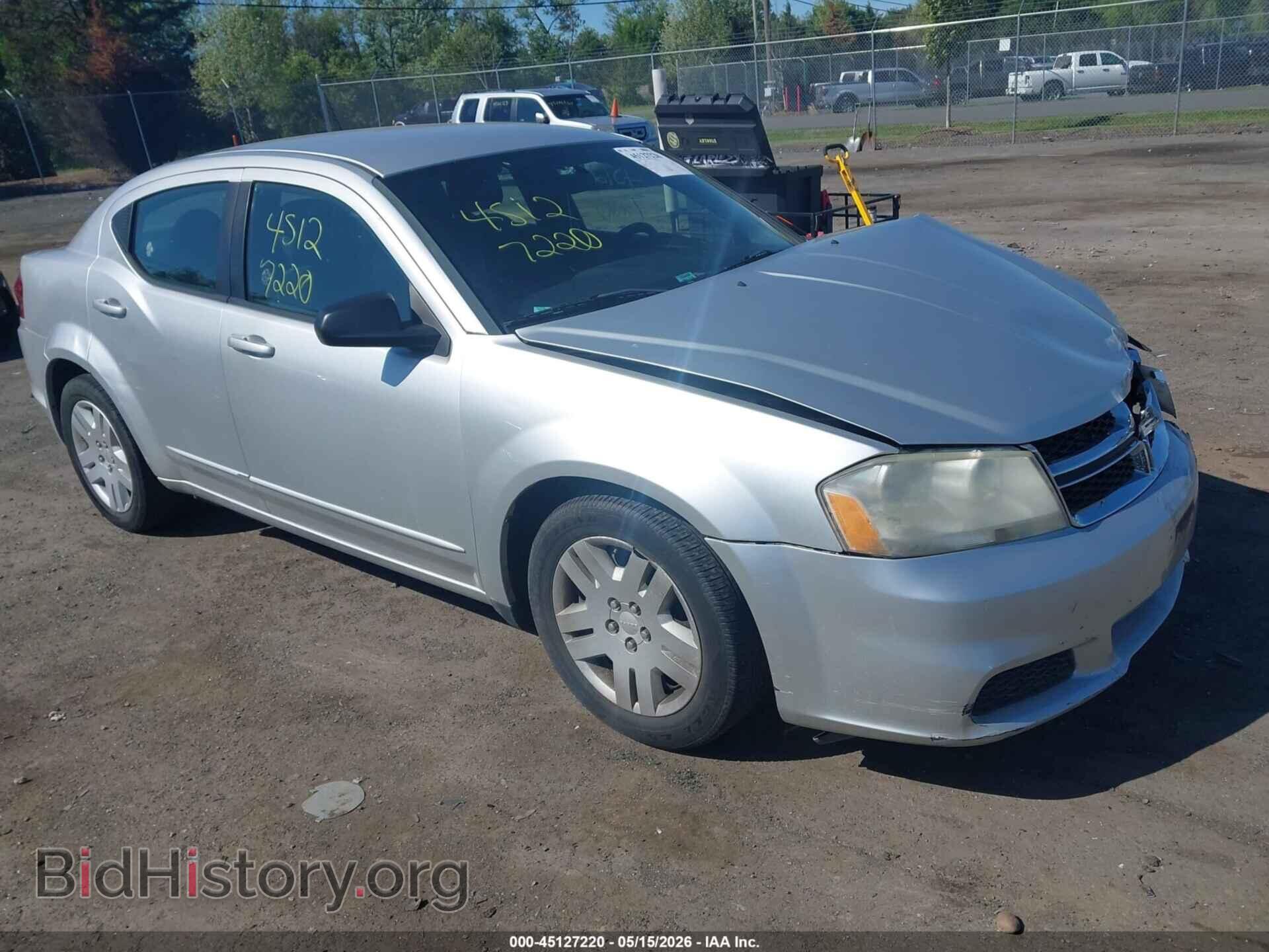 Photo 1C3CDZAB4CN322464 - DODGE AVENGER 2012