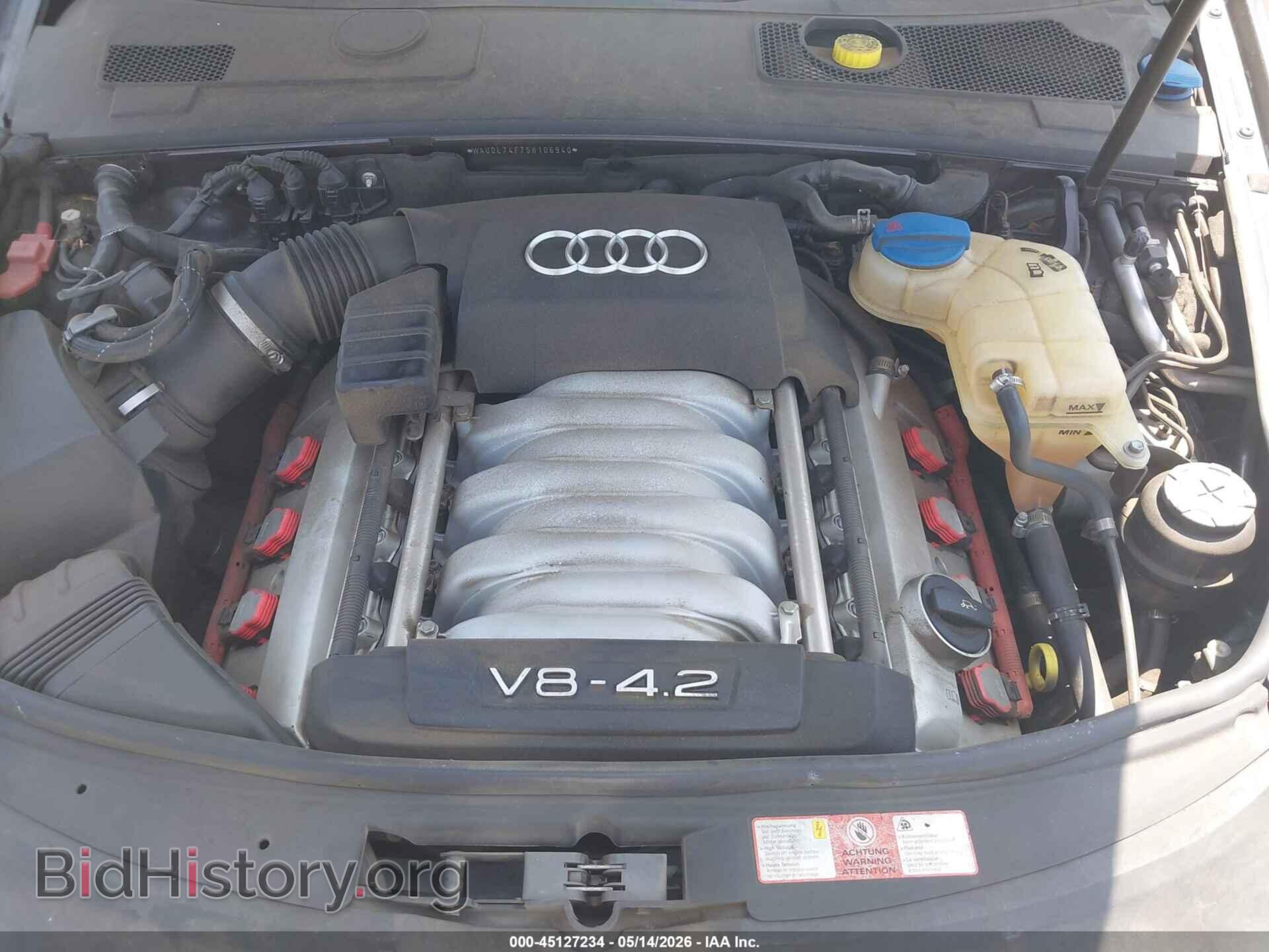 2005 AUDI A6 - VIN: WAUDL74F75N106940 - Фото 10