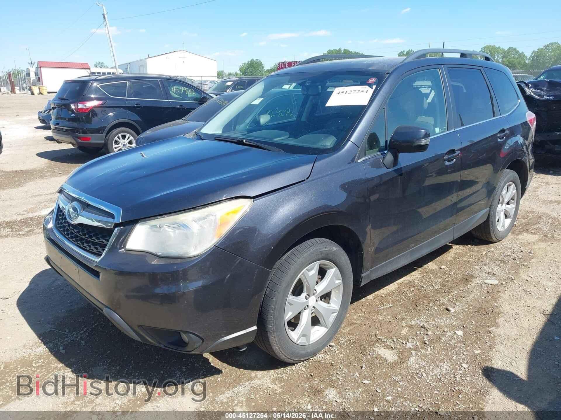 2014 SUBARU FORESTER - VIN: JF2SJAMC1EH442487 - Фото 2