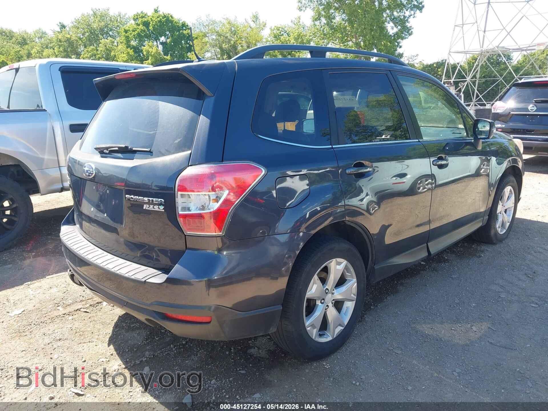 2014 SUBARU FORESTER - VIN: JF2SJAMC1EH442487 - Фото 4