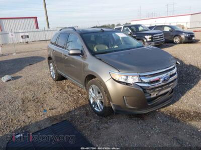 2013 Ford EDGE Limited, brown — VIN 2FMDK3KC6DBC76865, IAAI