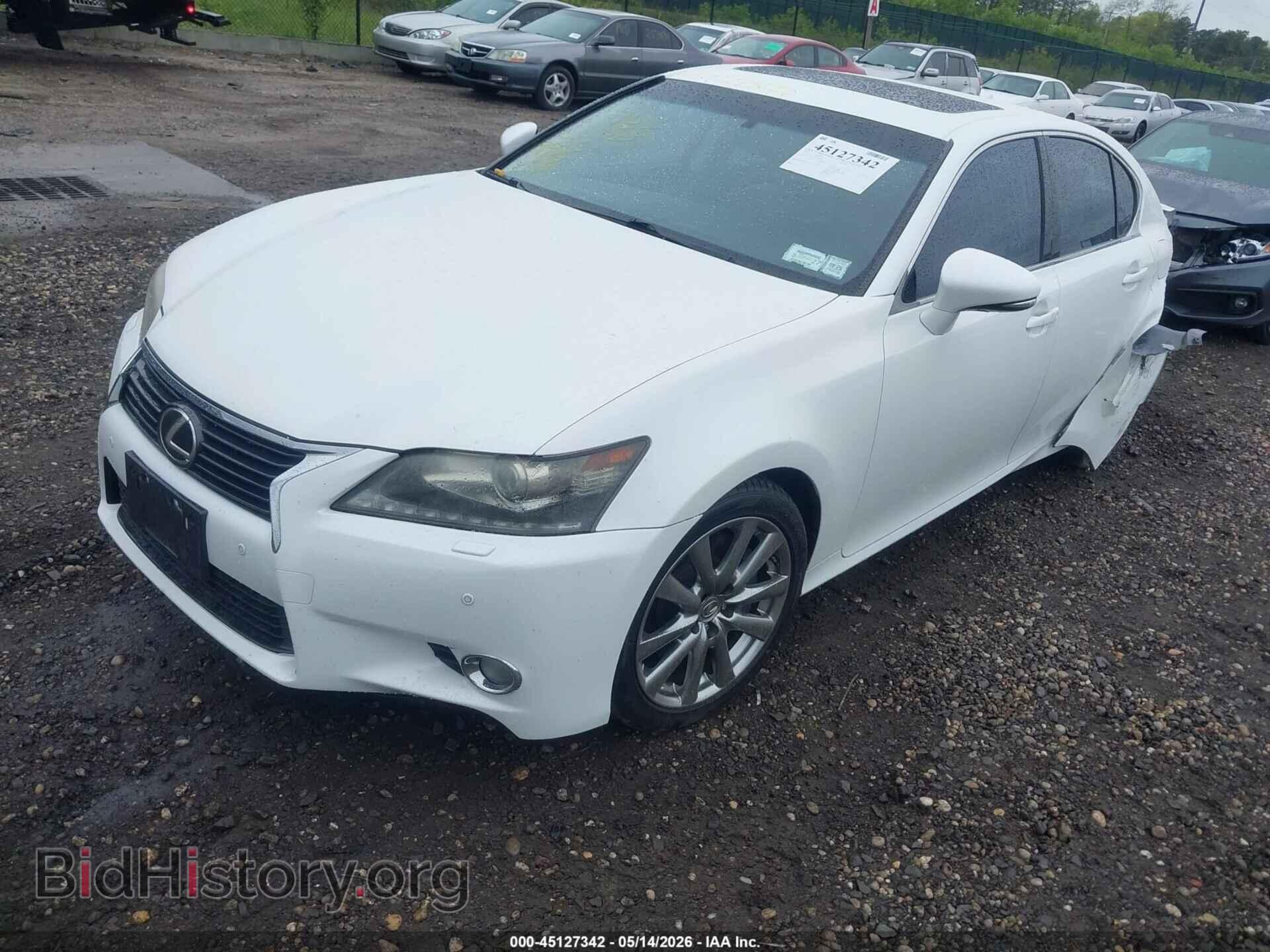 2013 LEXUS GS 350 - VIN: JTHCE1BL2D5018955 - Фото 2