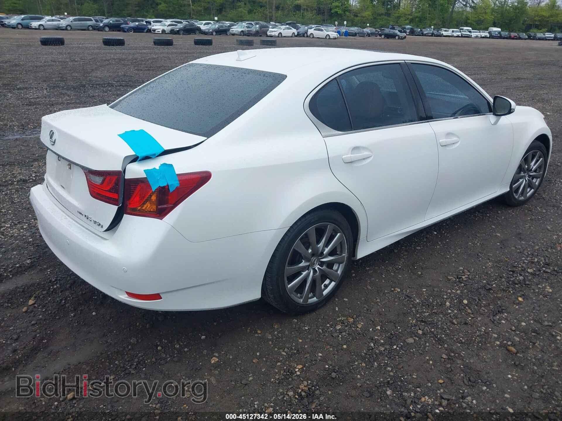 2013 LEXUS GS 350 - VIN: JTHCE1BL2D5018955 - Фото 4